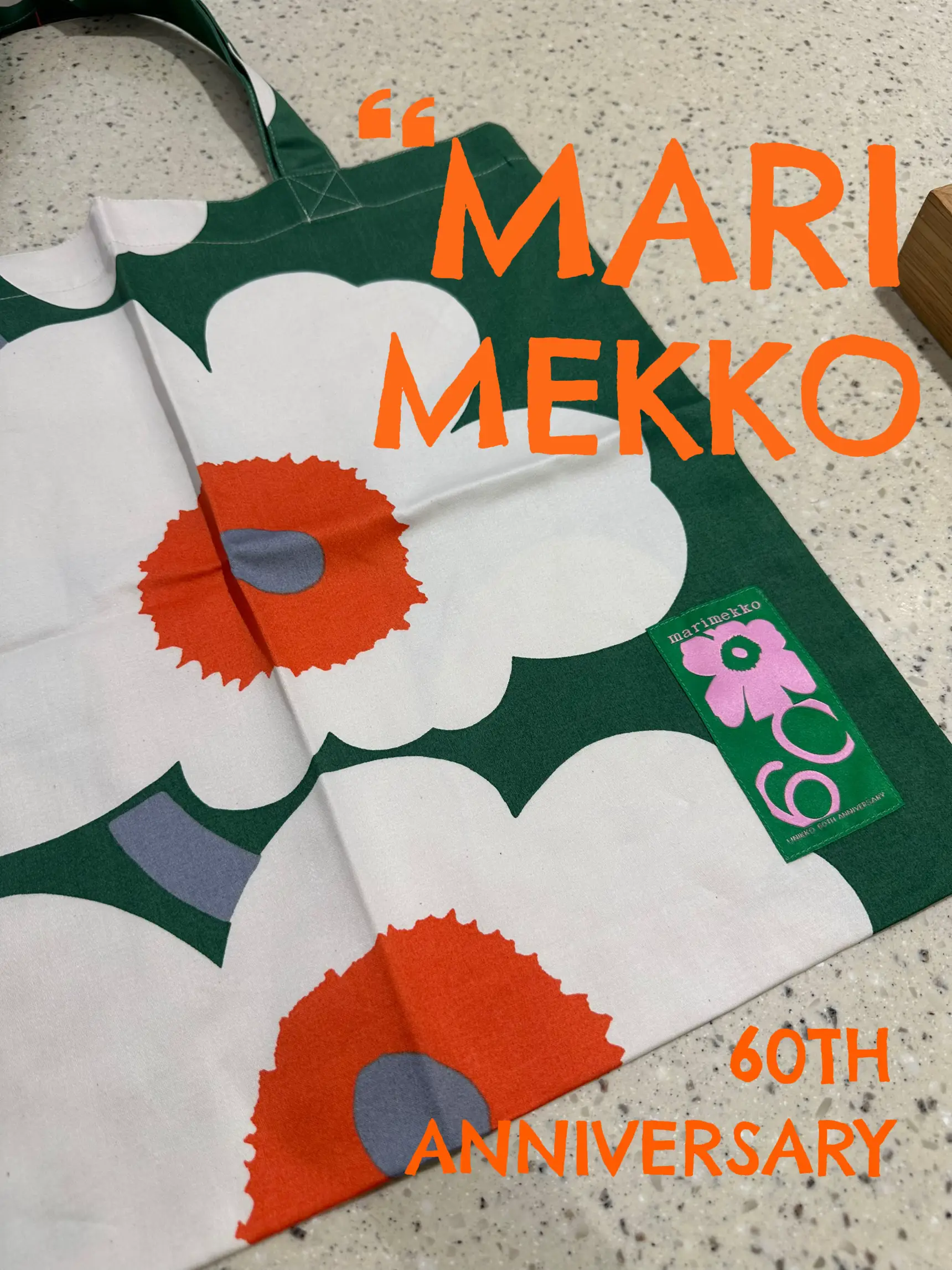 marimekkoマリメッコノベルティトートバックウニッコ60周年 - バッグ