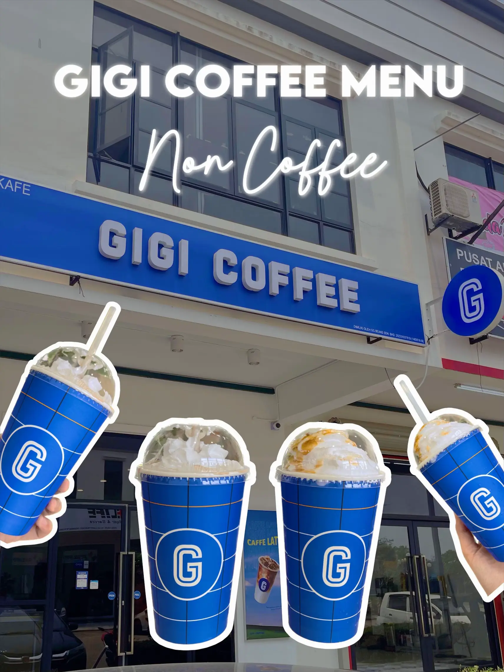 Gigi Coffee Menu: Non Coffee Edition ☕️ | Gallery posted by Hanis Aina |  Lemon8