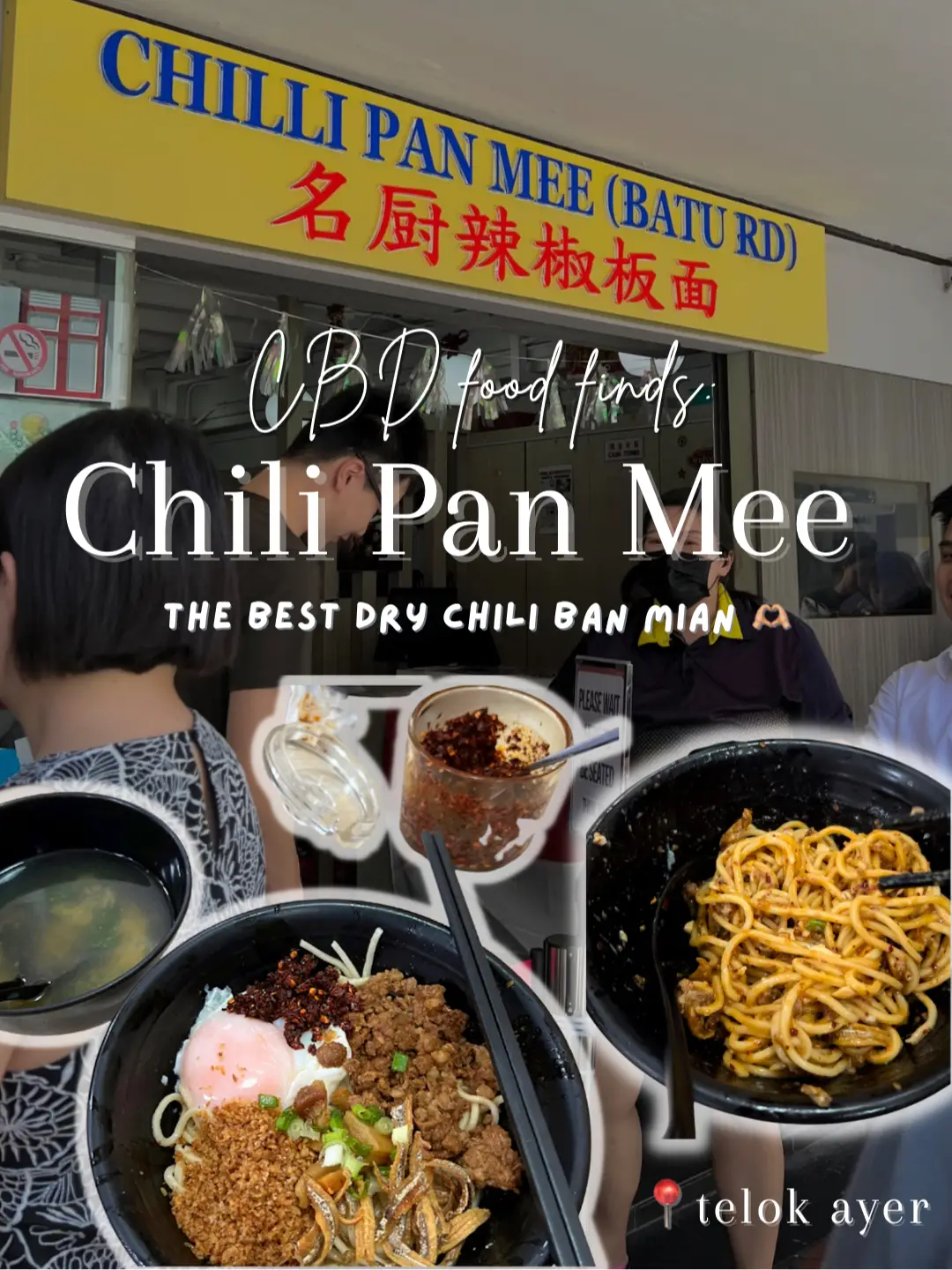 Homemade KL Dry Chili Pan Mee (Chili Ban Mian)