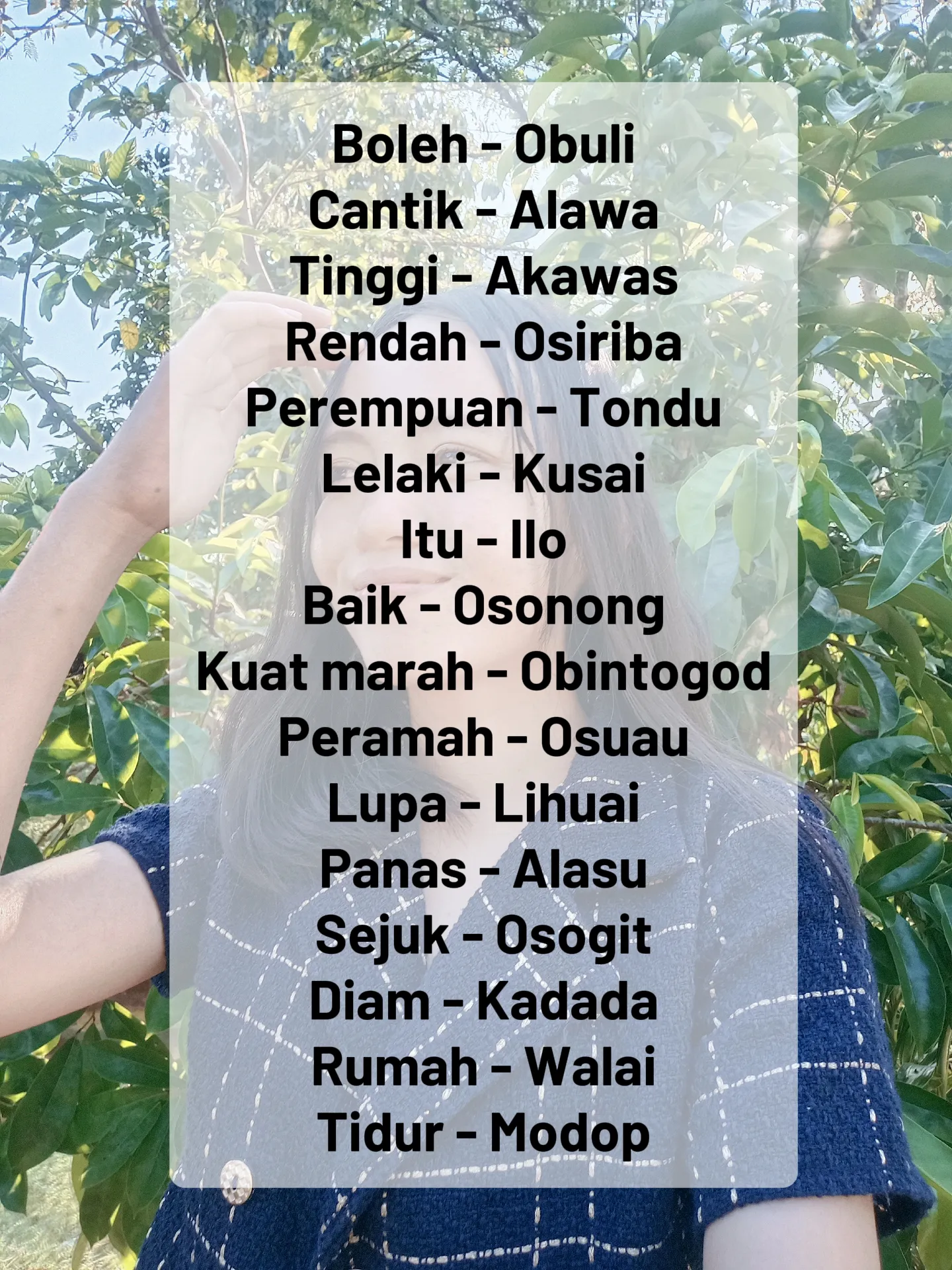 Bahasa Sabah Dusun Translate Malay - Carian Lemon8