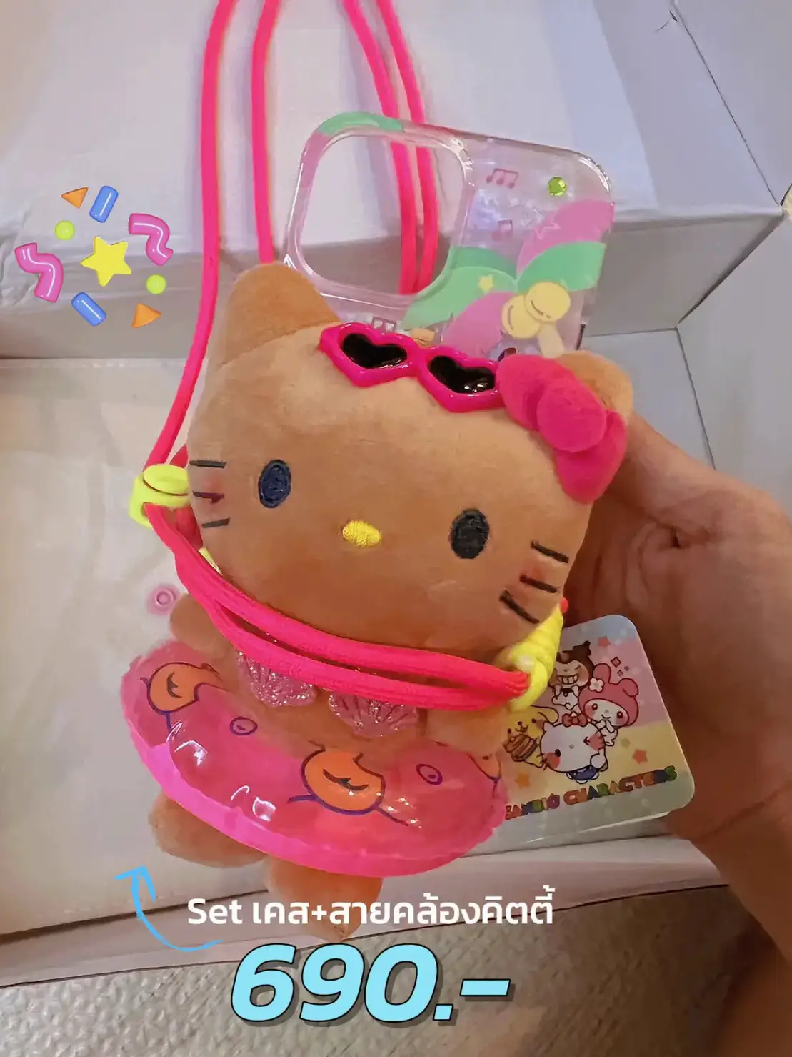 □ レア物 2000 Hello Kitty ハローキティ 沖縄限定 シーサーのお守り はろうきて