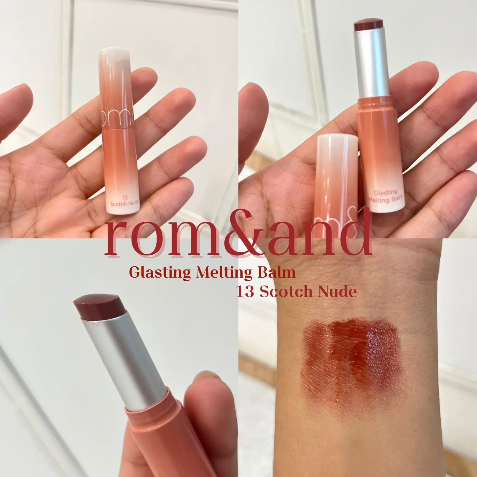 👄Rom & and Glasting Melting Balm Lip Balm ✨ | Gallery posted by ninny eiei  | Lemon8