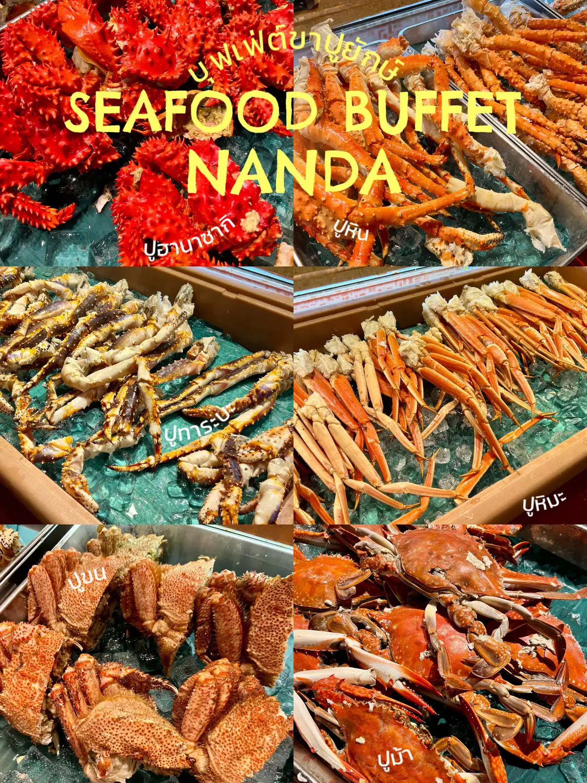 บุฟเฟ่ต์ขาปูยักษ์ ซัปโปโร 🦀 แกลเลอรีที่โพสต์โดย Palmmie 💕 Lemon8