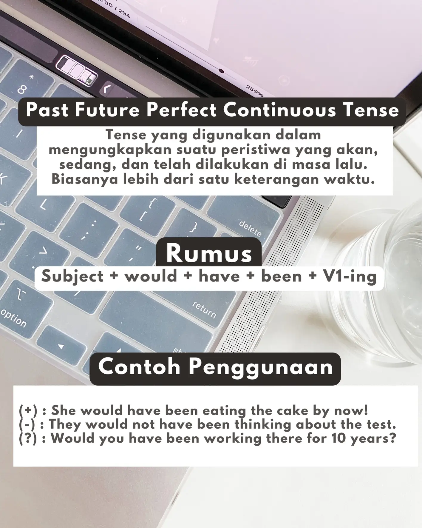 INGGRIS 101: Past Future Perfect Continuous Tense | Galeri disiarkan ...