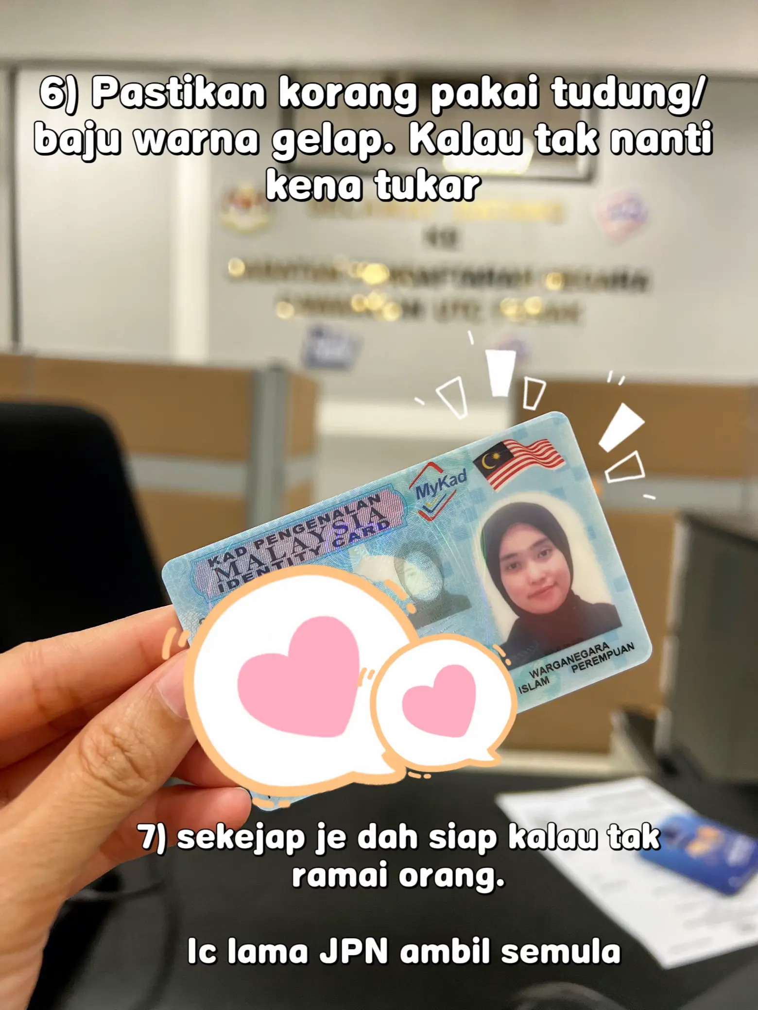 Senang je rupanya nak tukar alamat pada IC Galeri disiarkan oleh