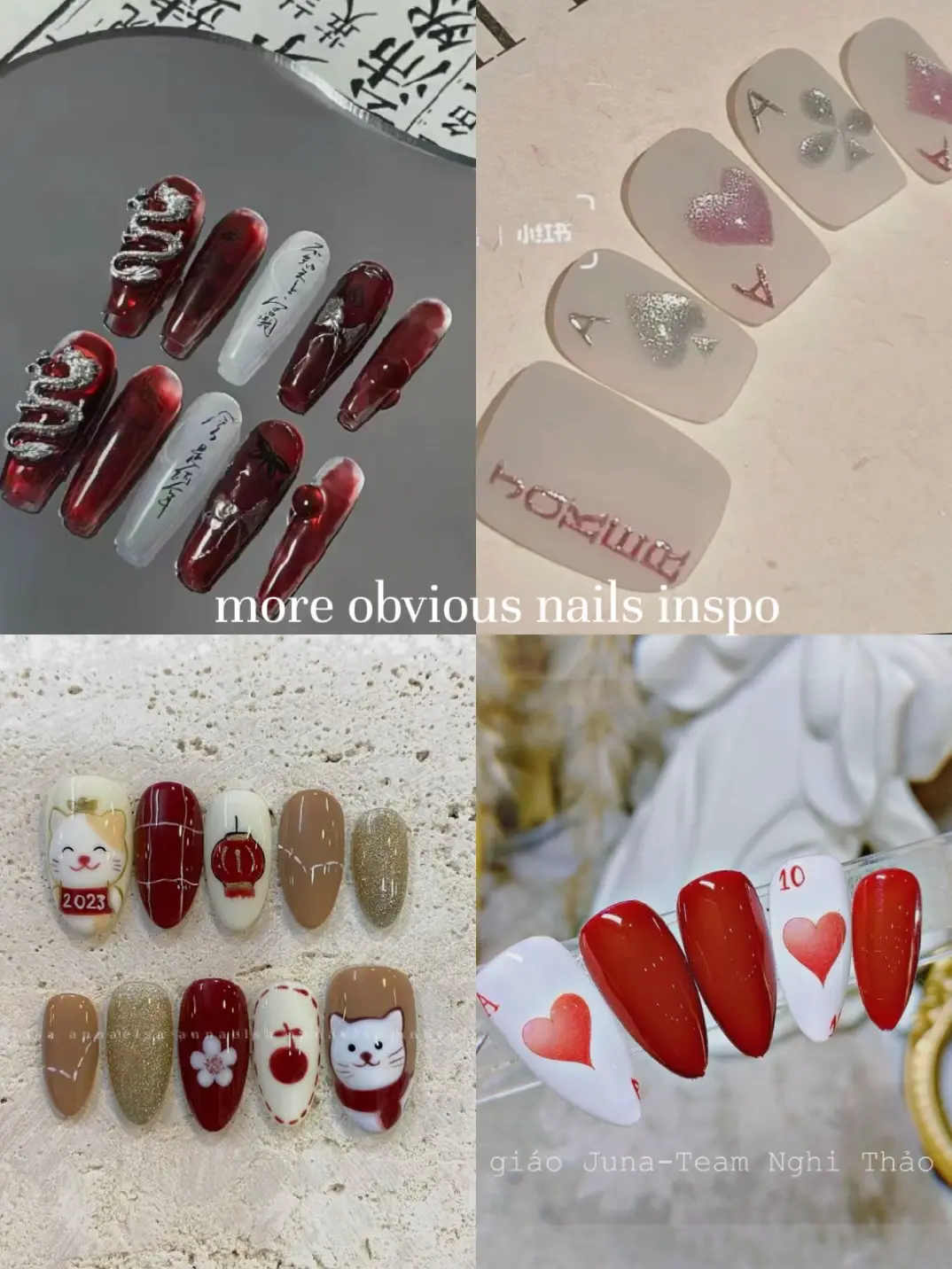 2024 CNY THEME NAILS THAT ARE NOT TOO OBVIOUS🧧😌 | Gallery posted by ...