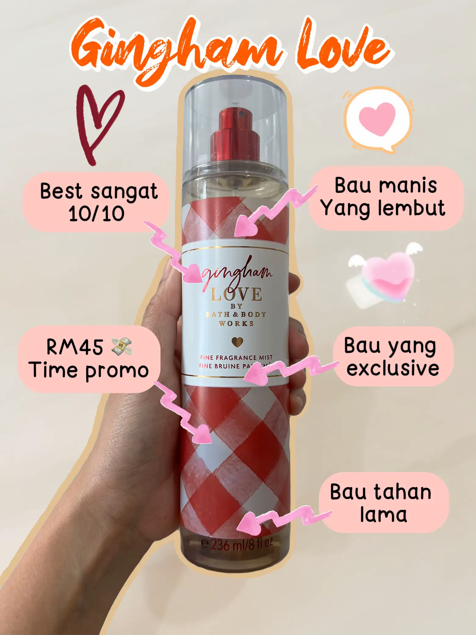 Body mist bath and cheap body works yang paling wangi