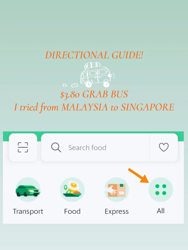 $3.80 Grab Bus! (MALAYSIA⇔SG!) Finding the BUS BAY | Gallery posted by ...