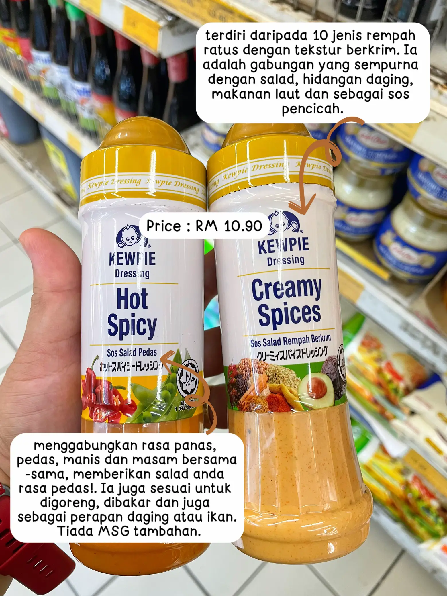 Review Kewpie Sauce & Dressing Galeri disiarkan oleh PnSyuhaida Lemon8