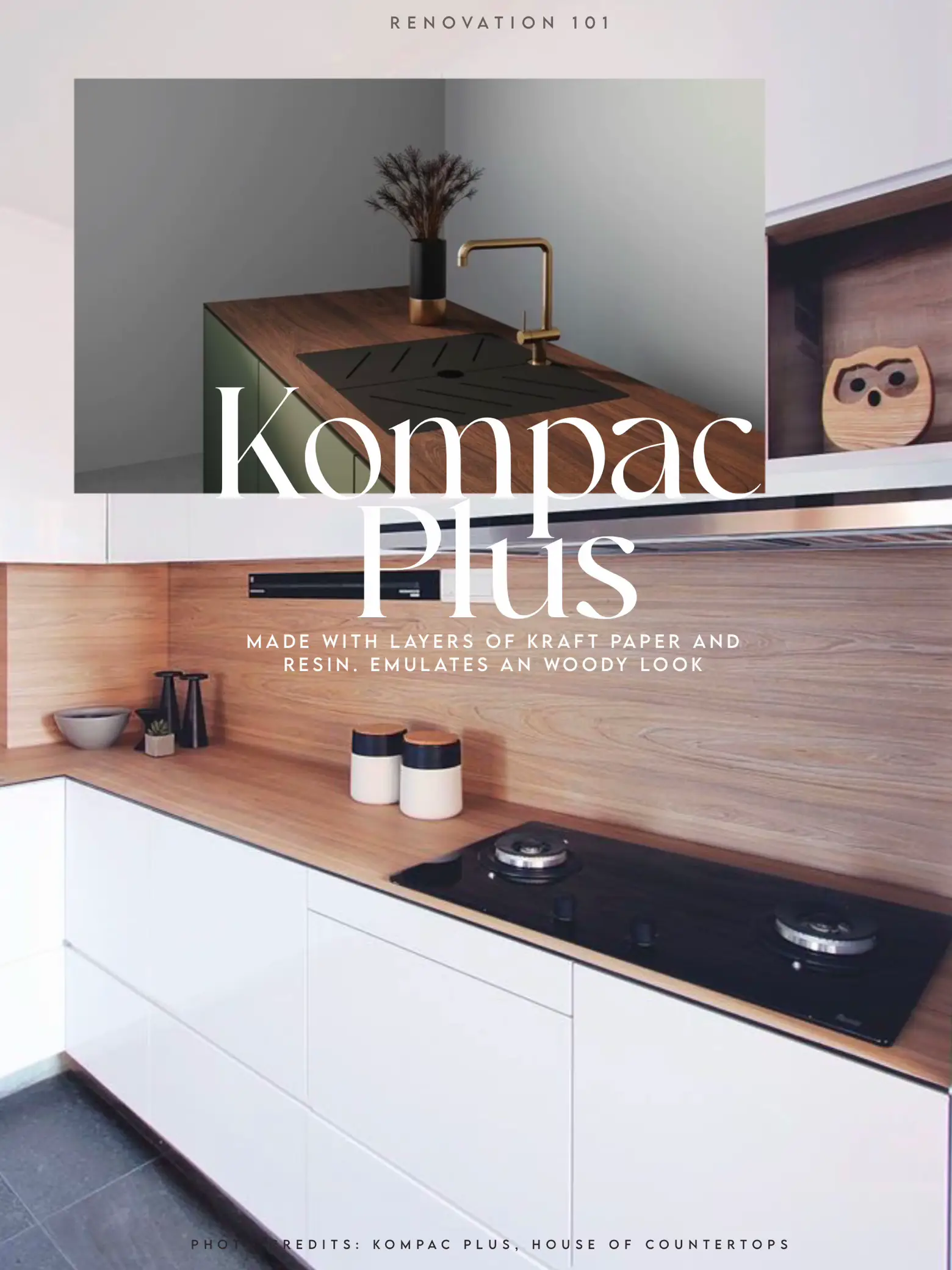 Kitchen Sink Cover - Work with More Space - KompacPlus