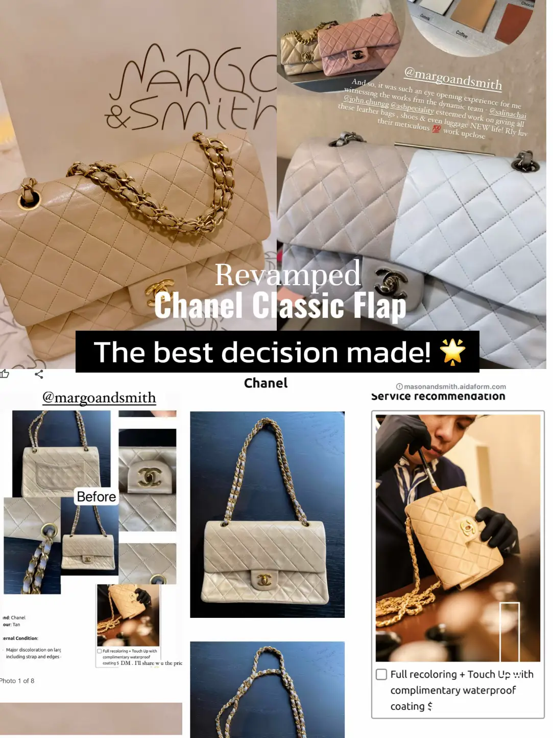 Chanel discount complimentary bag