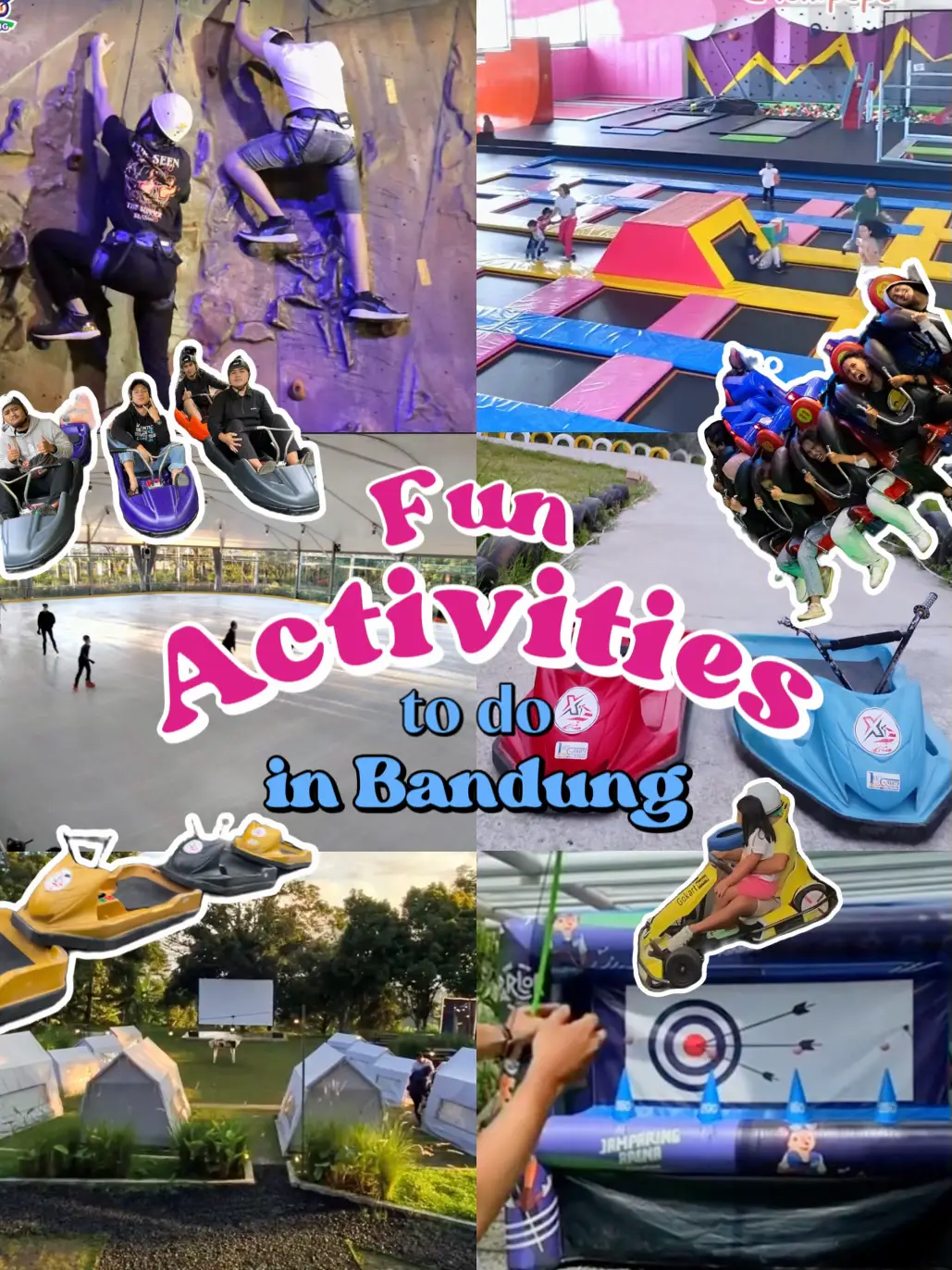 TOP 7 Place FUN ACTIVITIES Bandung🔫 Seseru Itu‼️ | Galeri Diposting ...