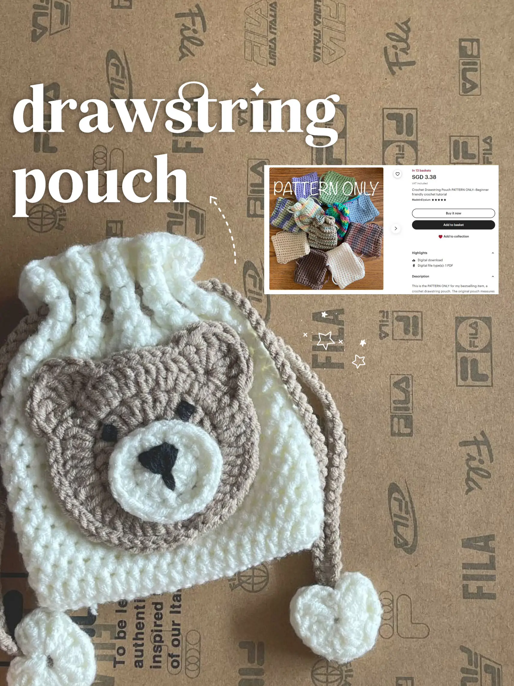 How To Make A Drawstring Bag // DIY Drawstring Bag In 10 Minutes ⋆ Hello  Sewing