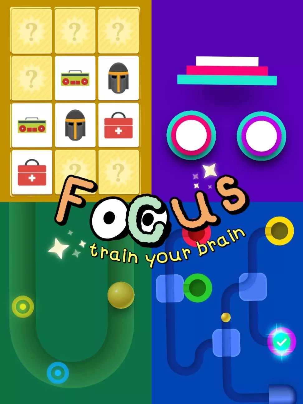 Focus - train your brain. Brain training game.🧠💡 | Gallery posted by  ommanongboo🌻🍊 | Lemon8