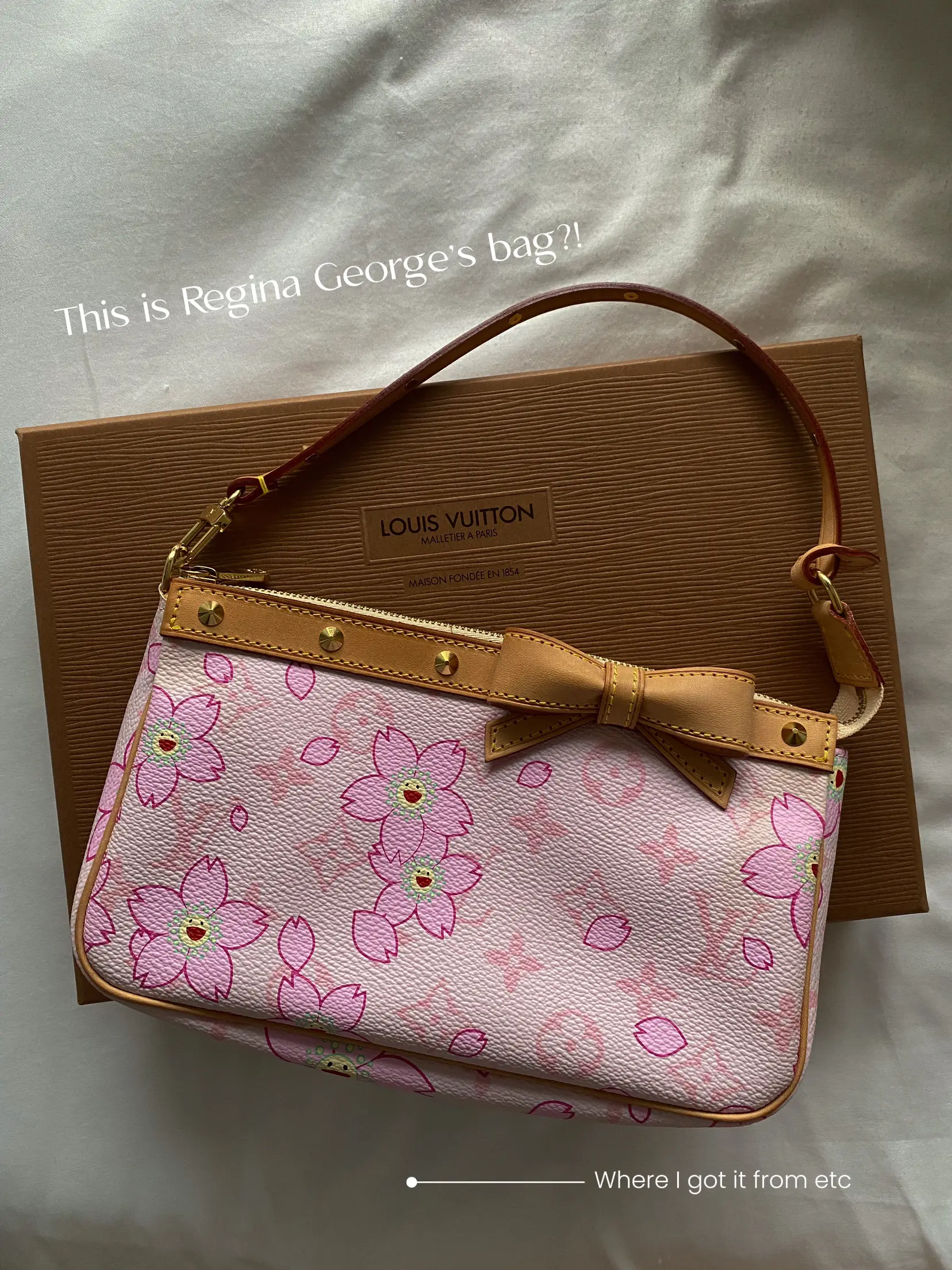 I got myself Regina George's bag (for real)…🎀🌸