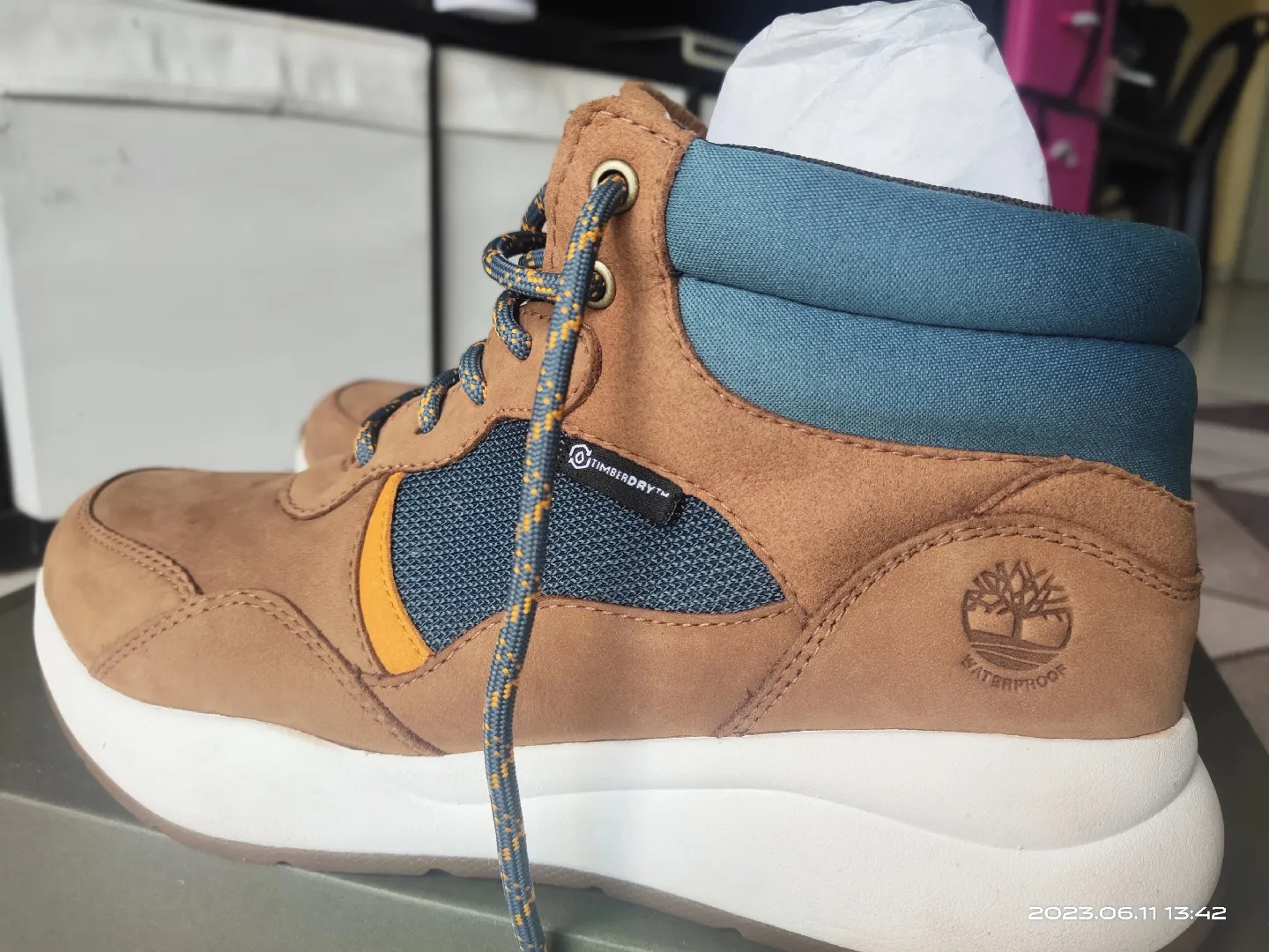 Kasut hot sale boot timberland