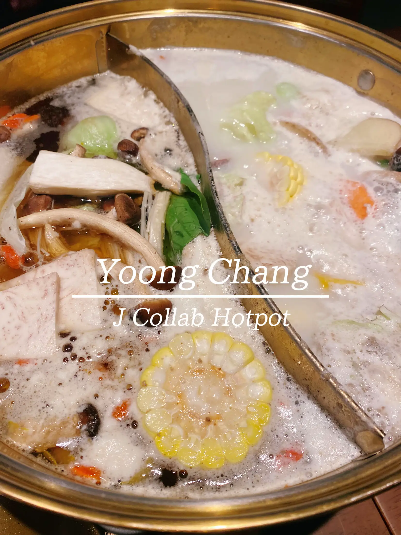 Yoong Chang J Menu Hot Pot J for Shabu Line | Gallery posted by NickNack |  Lemon8