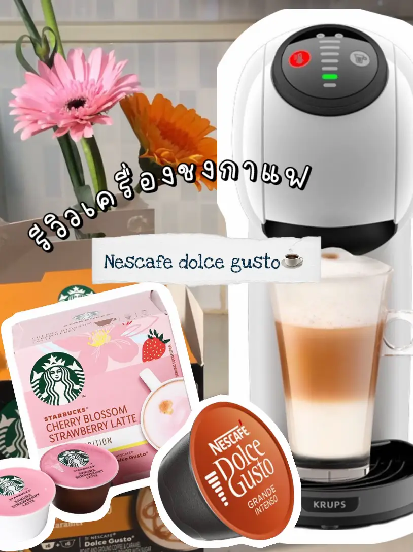 Making STARBUCKS at home - Dolce Gusto Coffee Machine from