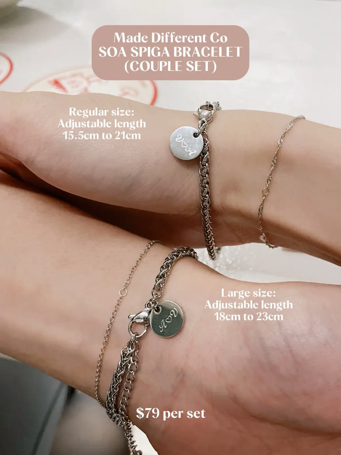 How to make adjustable bracelet😜 #adjustablebracelet