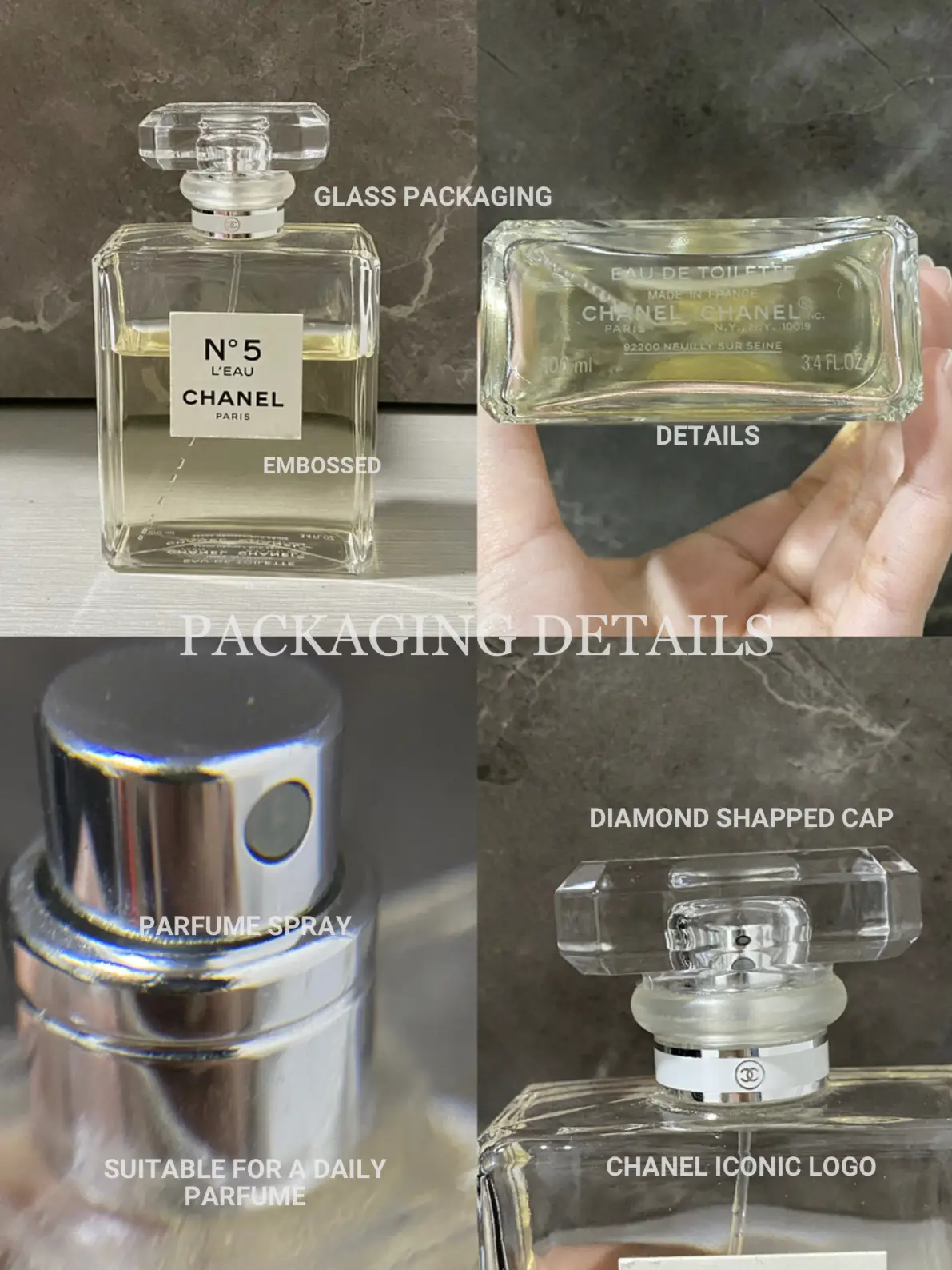 Vintage Chanel no. 5 edc eau de cologne 120ml 4 oz - 3Apr – Trendy Ground