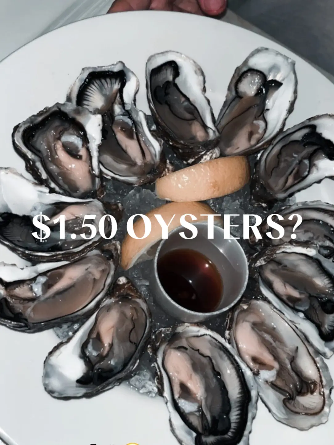 $1.50 OYSTERS AND 1 FOR 1 COCKTAILS?'s images(0)