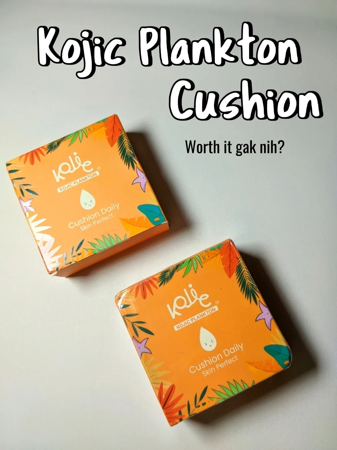 Kojic plankton cushion daily review