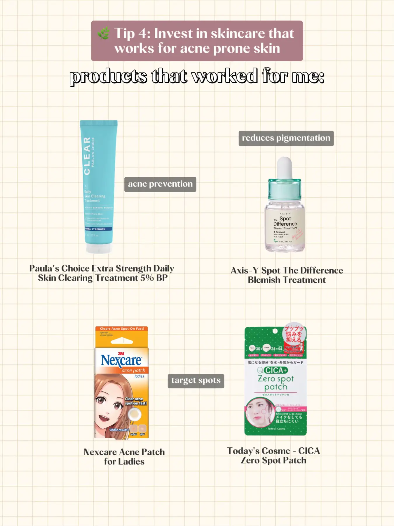 Acne tips and products that changed my life 😭's images(6)