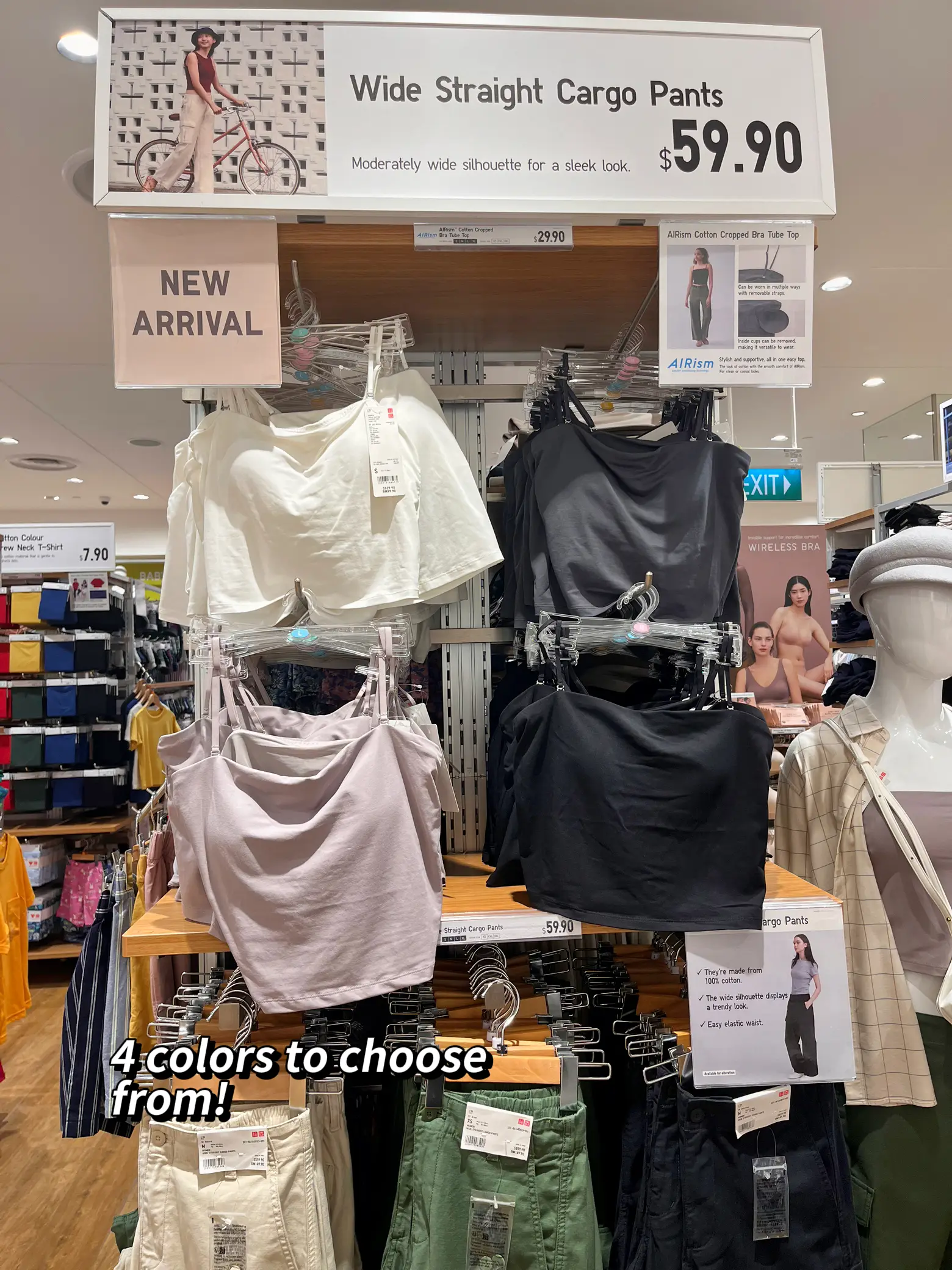 Uniqlo Singapore - WOMEN HEATTECH Bra Sleeveless Top $19.90 (U.P. $29.90)  Shop now