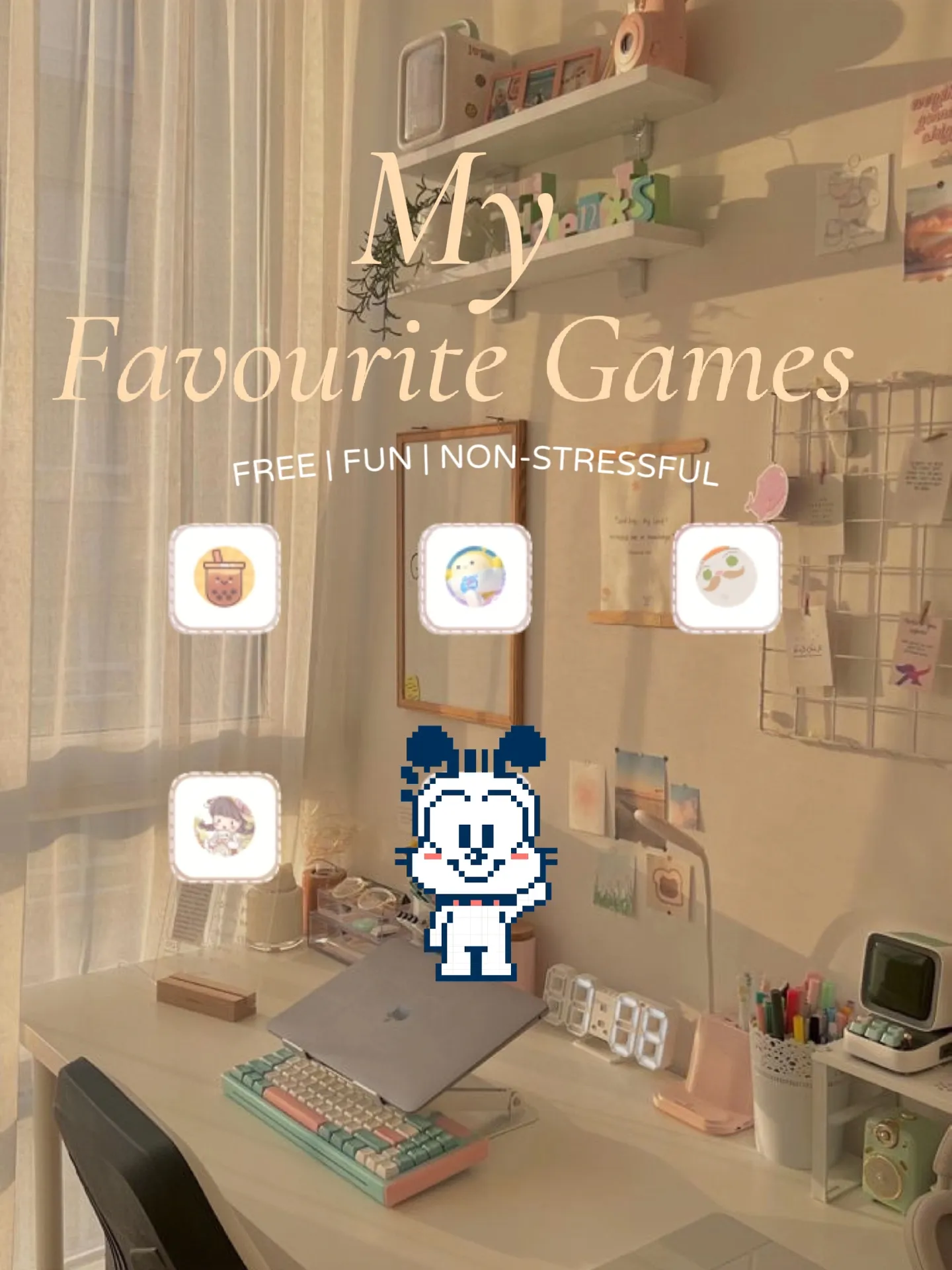 cute games to download when you're bored✨🌿☺️ 