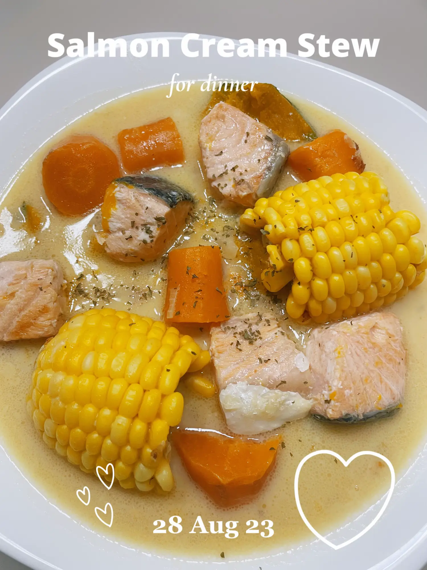 Salmon Cream Stew Recipe Gallery posted by Ms. Homebody Lemon8