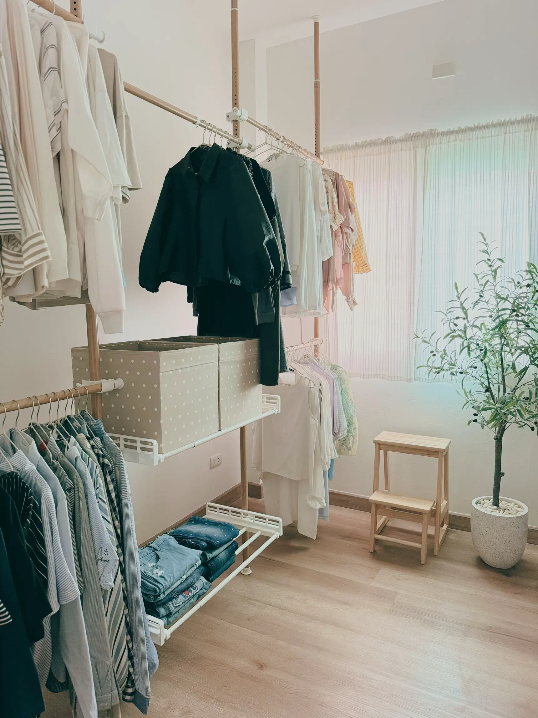 Walk-in closet แบบติดตั้งเอง งบสามพัน!!ได้อะไรบ้าง | แกลเลอรีที่โพสต์ ...