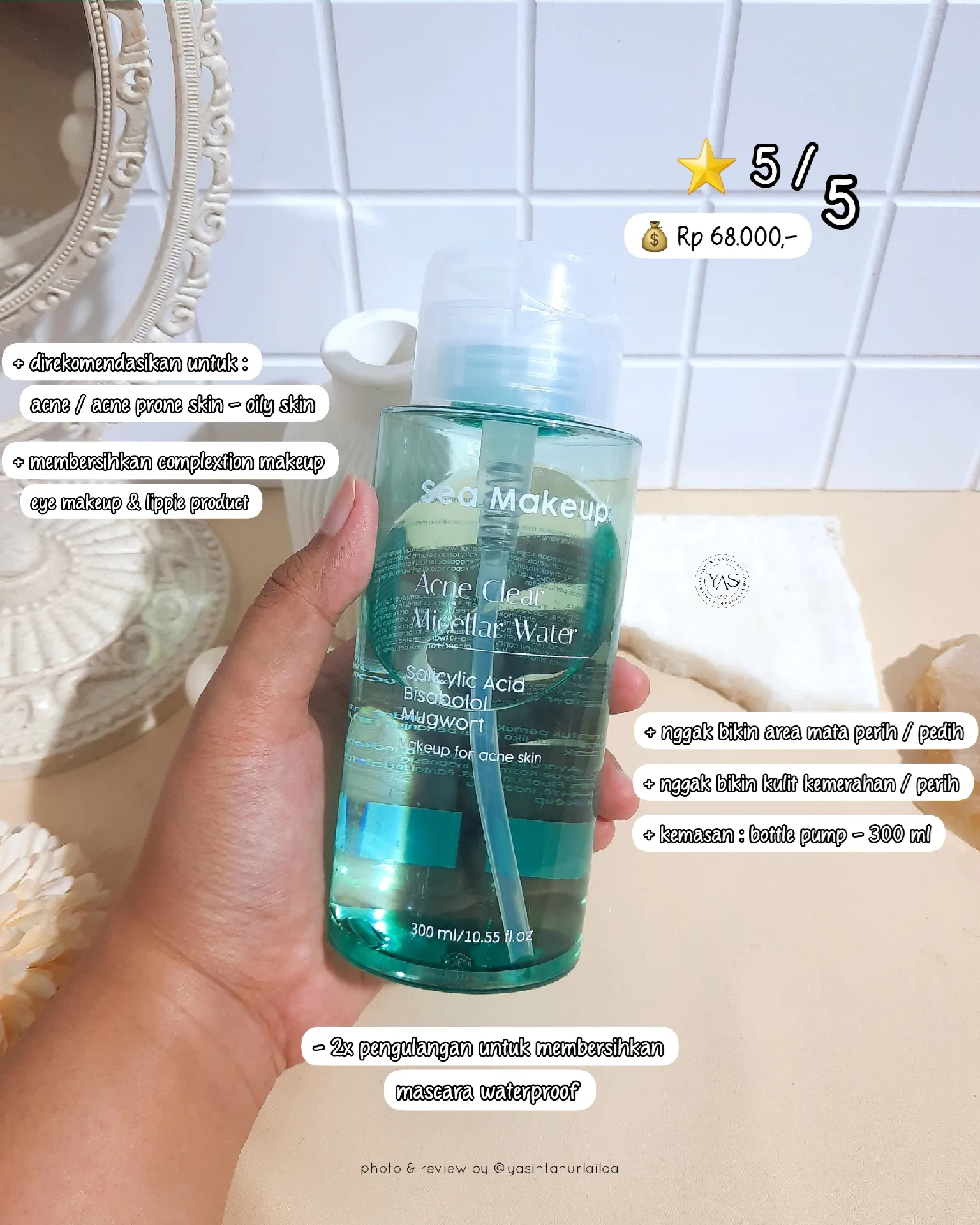 BONGKAR MICELLAR WATER JUMBO UNDER 100K ! | Galeri diposting oleh ...