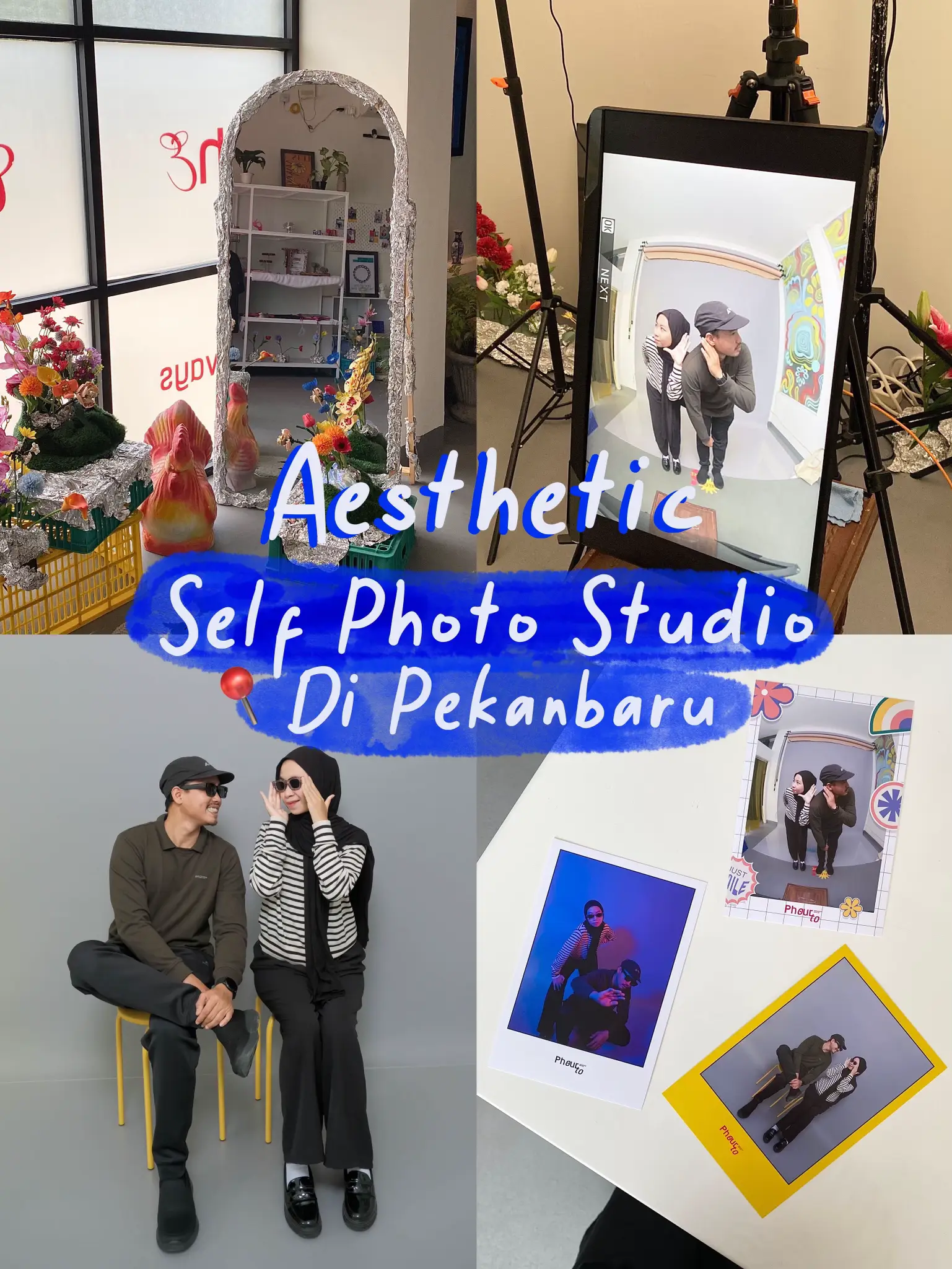 Couple Pose Idea Self Photo Studio ✨📷 | Gallery posted by