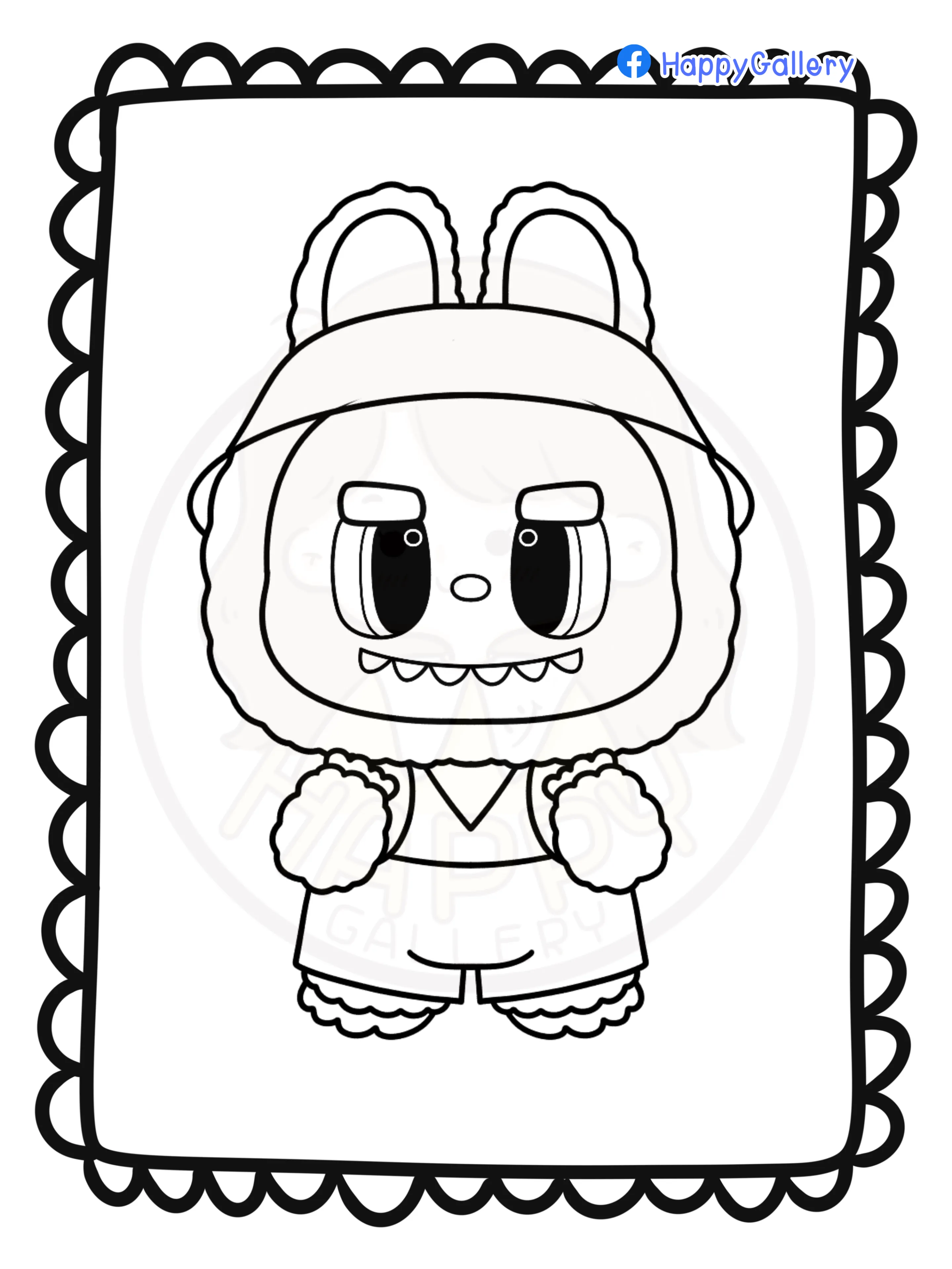 Coloring Book Labubu 😍 | Gallery posted by HappyGallery | Lemon8