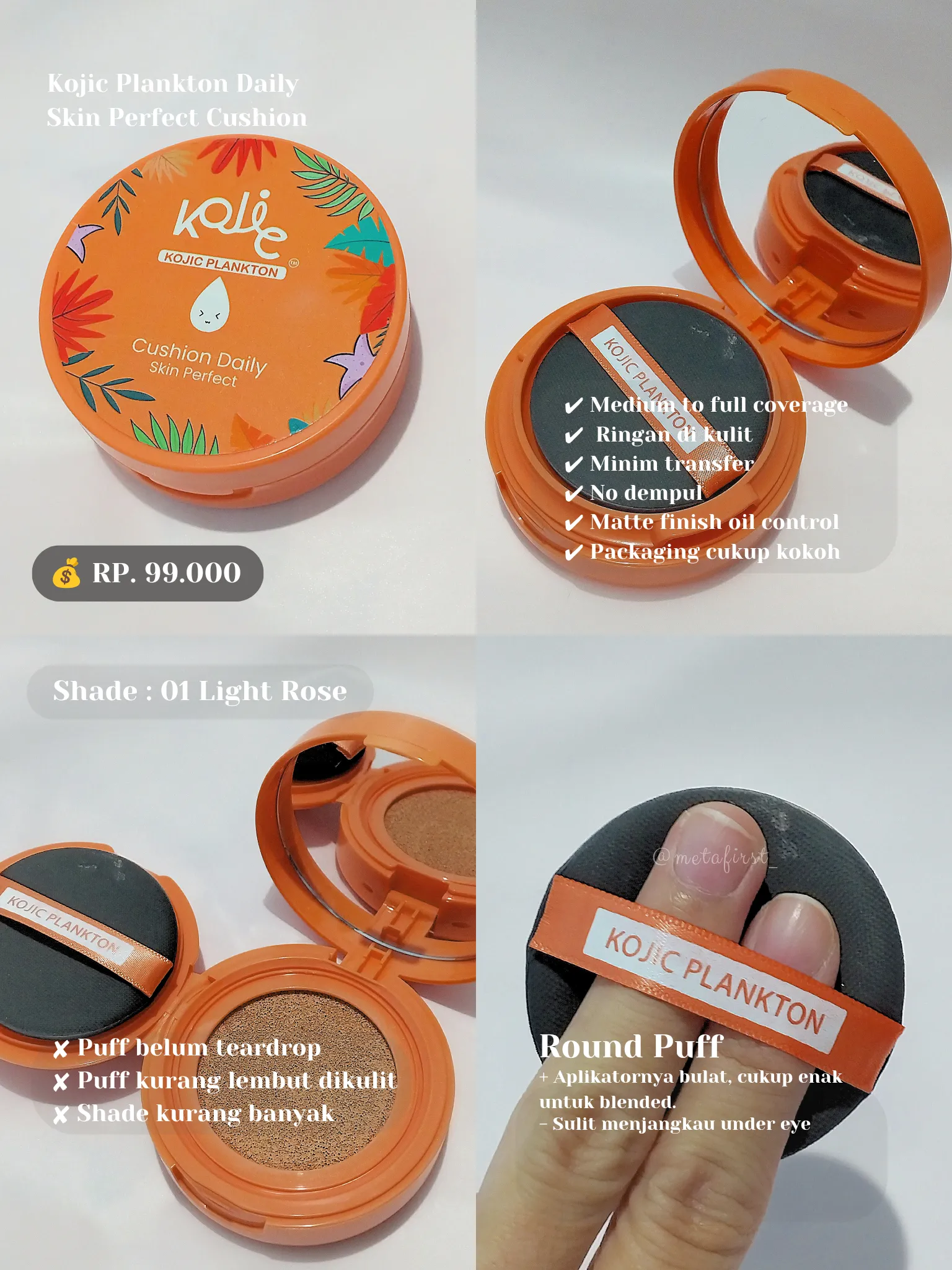 Kojic plankton cushion daily review