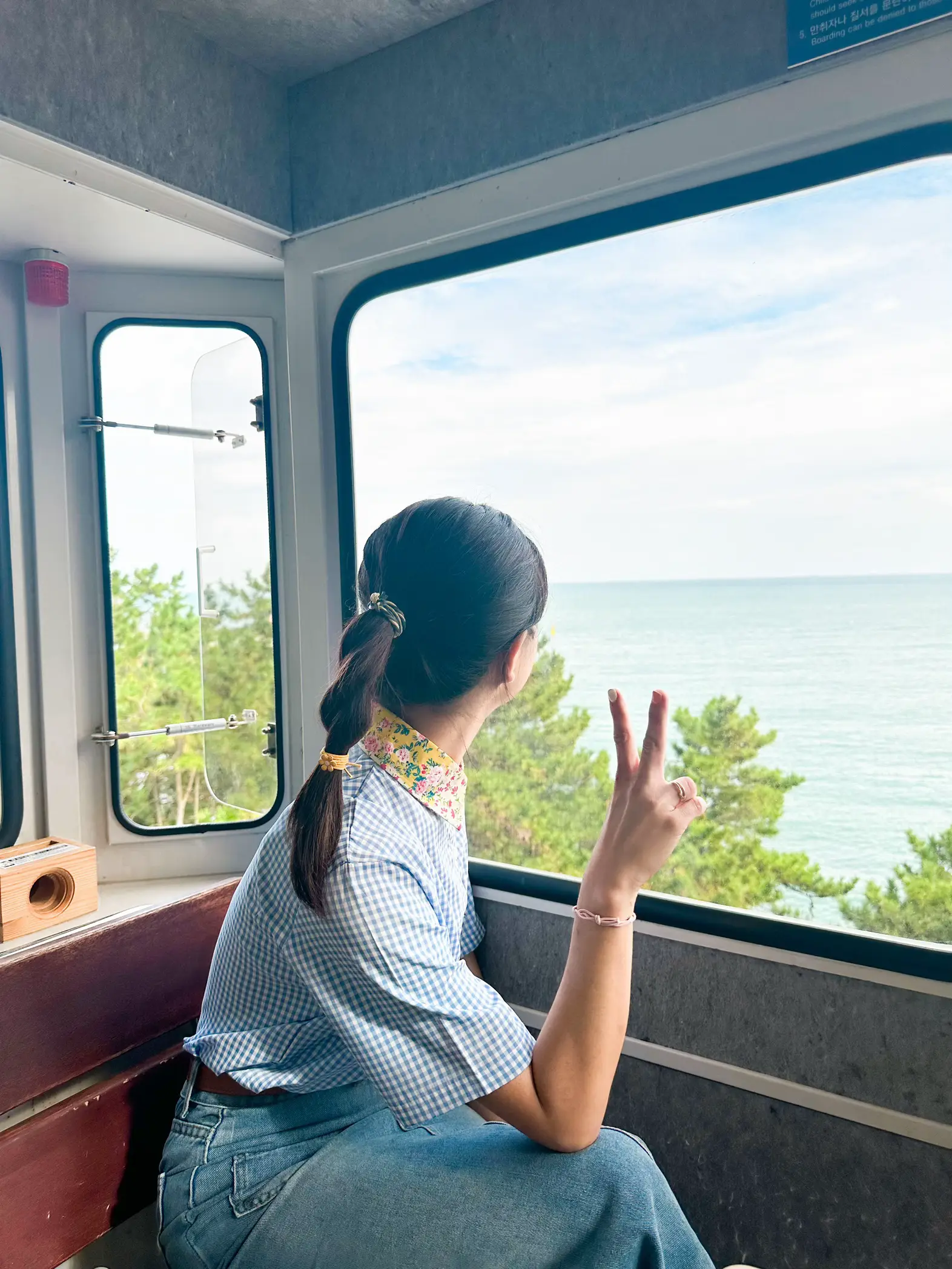 Sky Cabsule🚃รถไฟปุ๊กปิ๊ก Busan คือน่ารักมากก🫶🏻 | แกลเลอรีที่โพสต์โดย 액자 ...