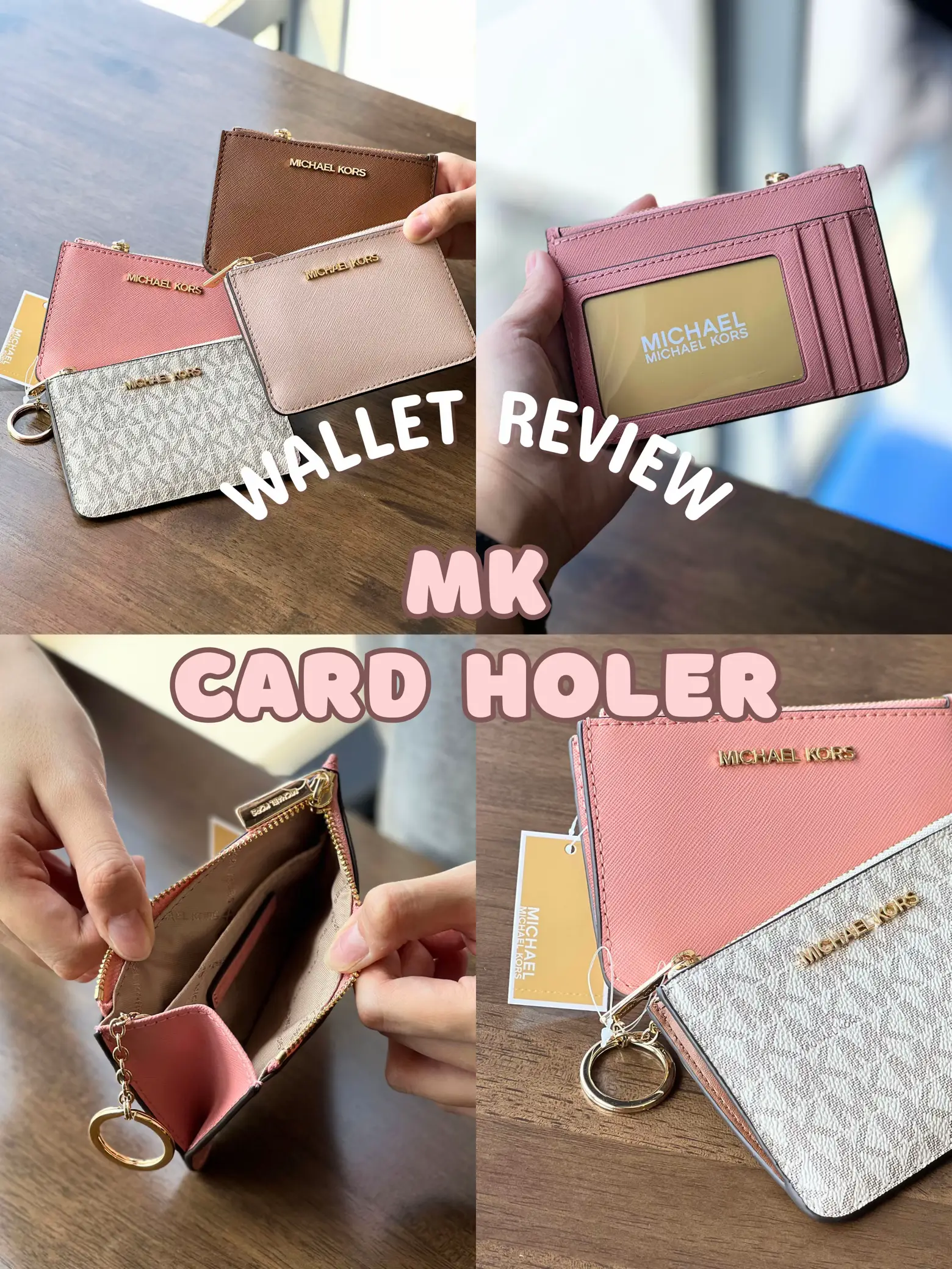 Michael kors shop wallet unboxing