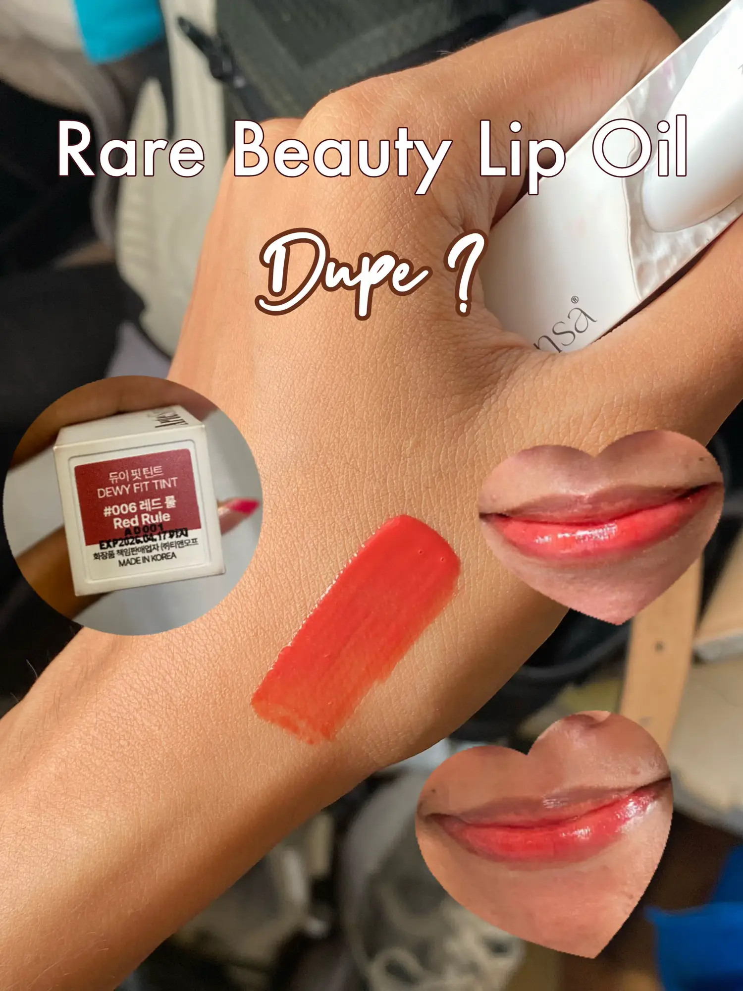 💓RARE BEAUTY DUPE ALERT💓 The Rare Beauty Soft Pinch Tinted Lip