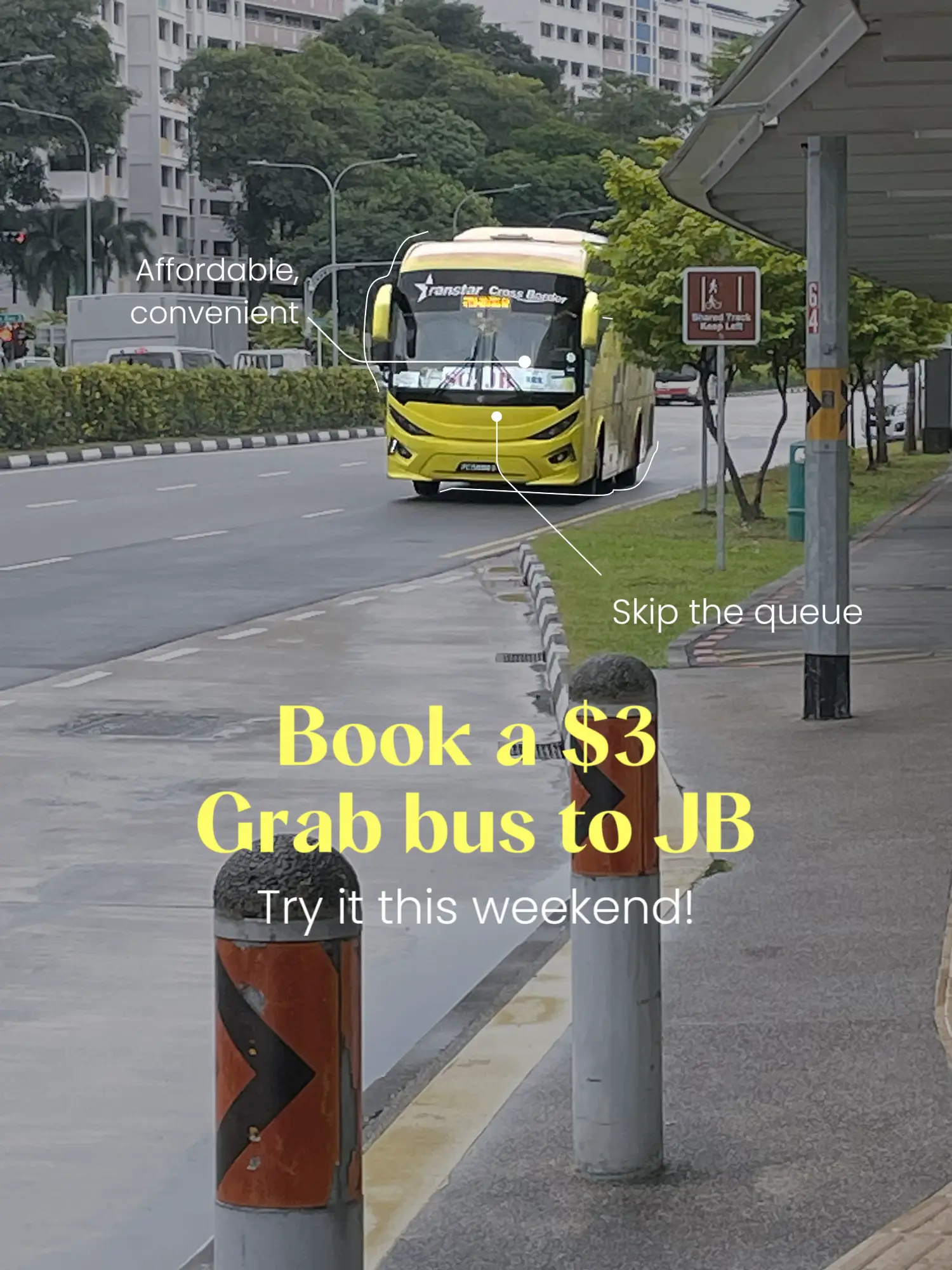 Book a $3 Grab Bus to JB! 🚌's images(0)