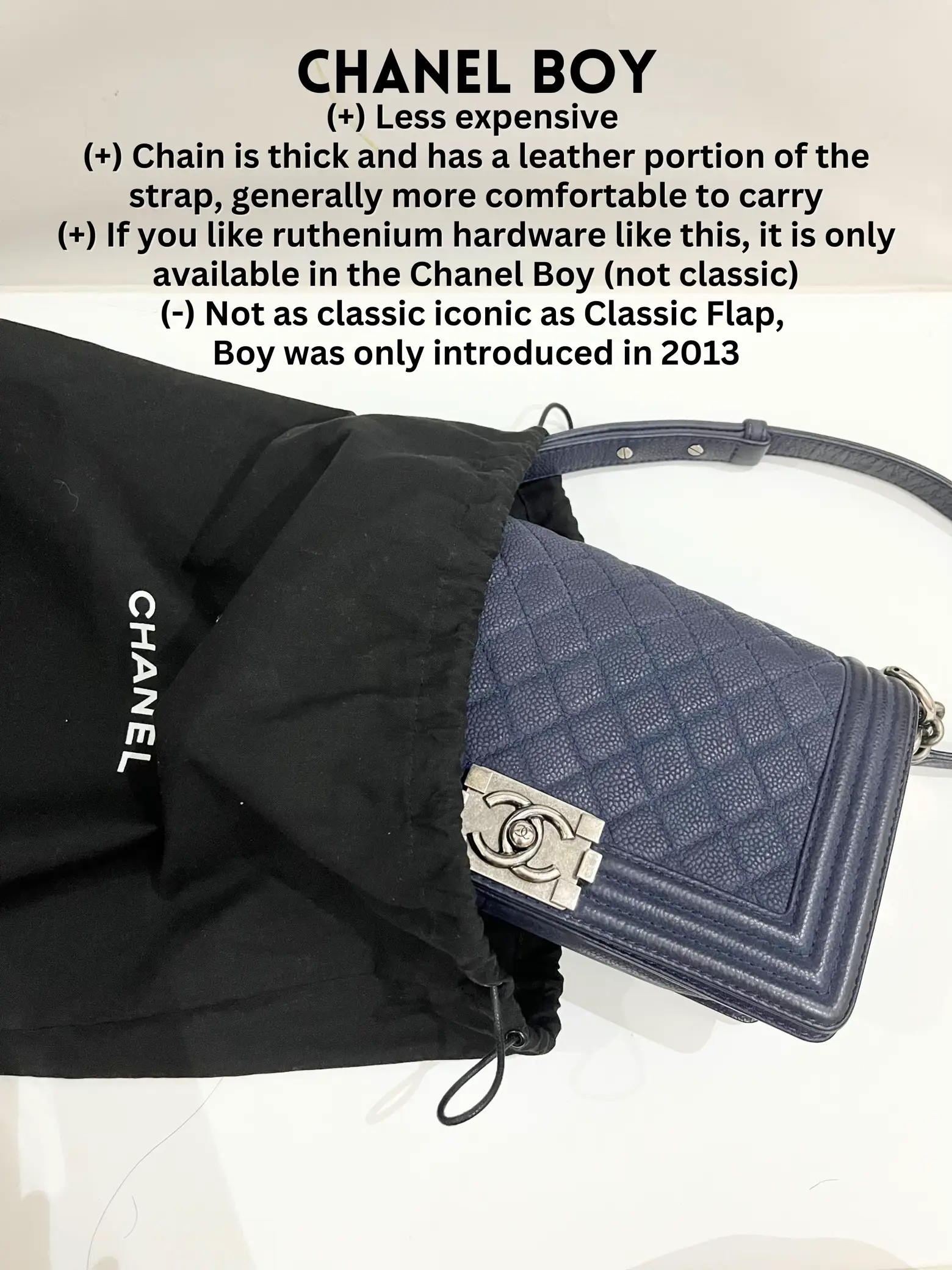 Bag Battles: The Chanel Classic Flap Bag vs. The Chanel Boy Bag