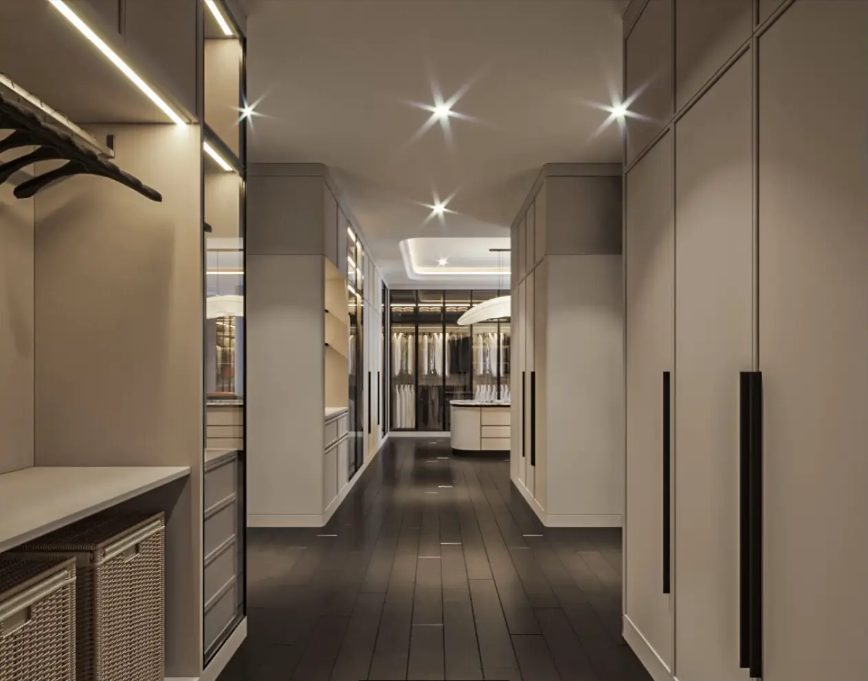 Walk-in closet แบบเรียบๆ แต่ตอบโจทย์การใช้งาน | แกลเลอรีที่โพสต์โดย ...