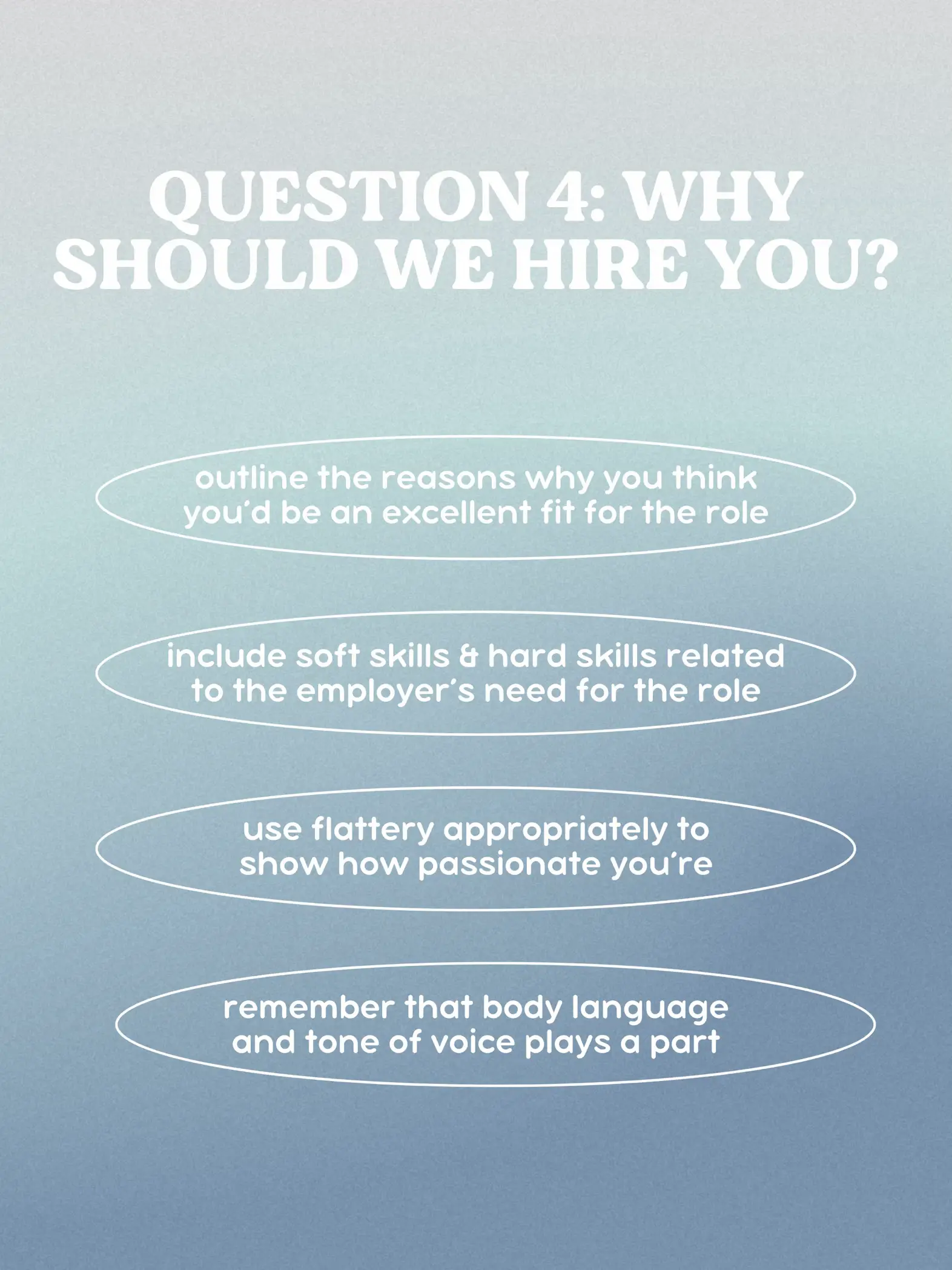 ace these 4 questions & score a position!! 👩🏻‍💻 | แกลเลอรีที่โพสต์โดย ...