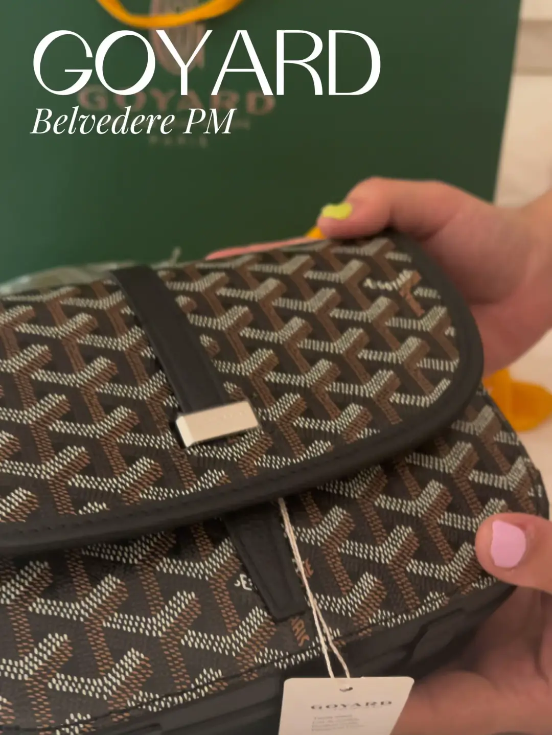 Unbox GOYARD BELVEDERE PM ✨, Article posted by Toey Vorawan