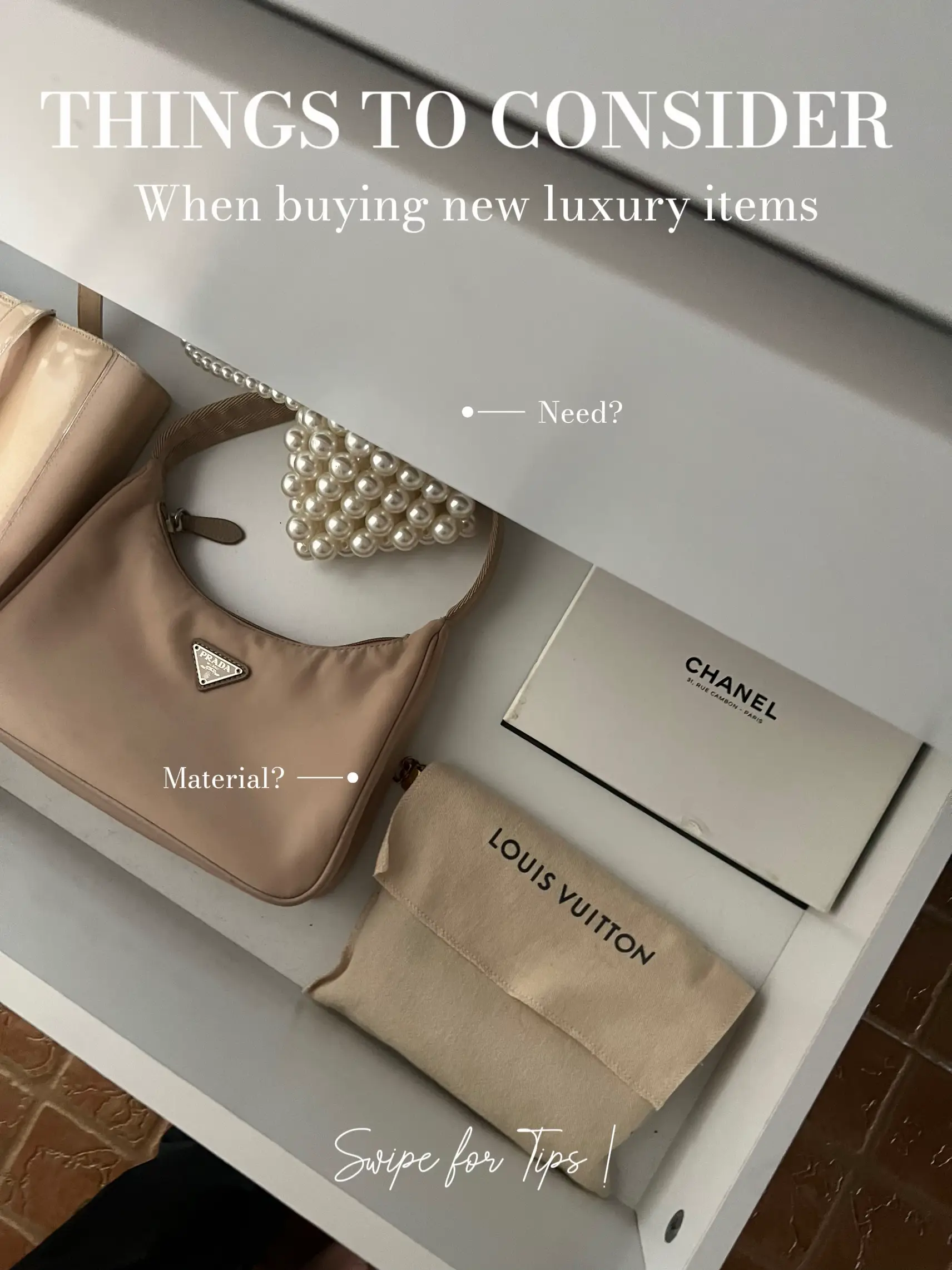 3 tips before buying luxury goods 🫣, Gallery posted by Adris Insyiraah