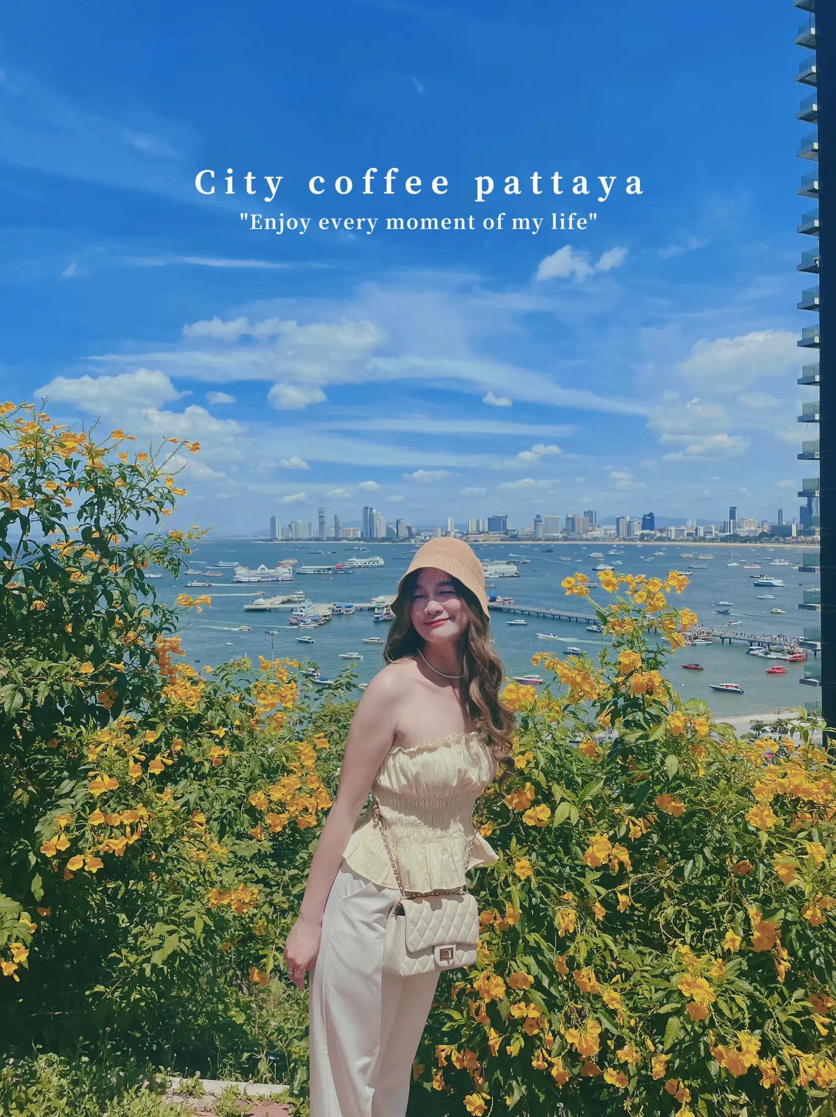 City coffee pattaya 📍🏝🌼🌊🤍🌈☁️ แกลเลอรีที่โพสต์โดย Jasmine🕊 Lemon8
