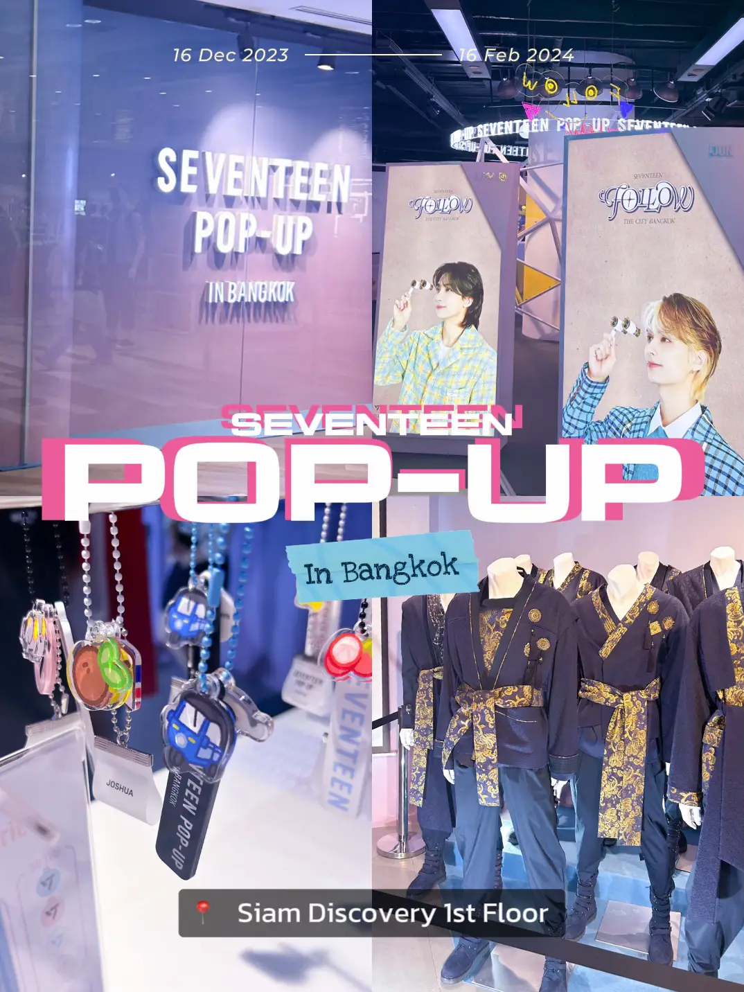 Seventeen the city pop up bangkok Joshua - K-POP・アジア