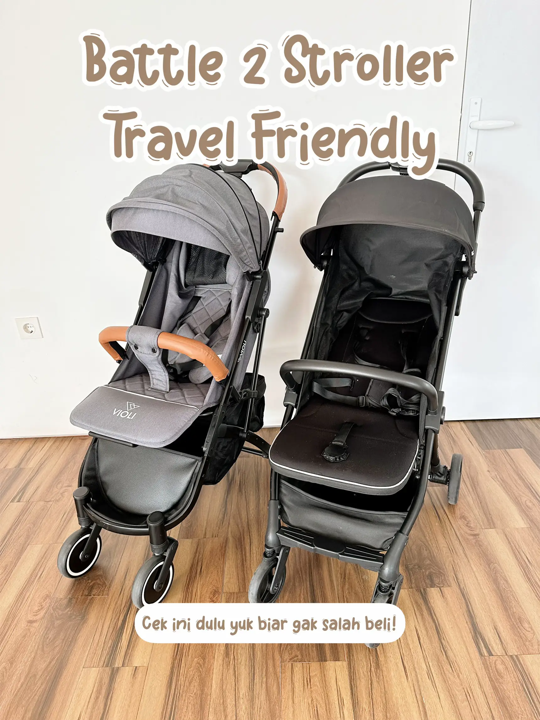 Stroller clearance untuk travelling