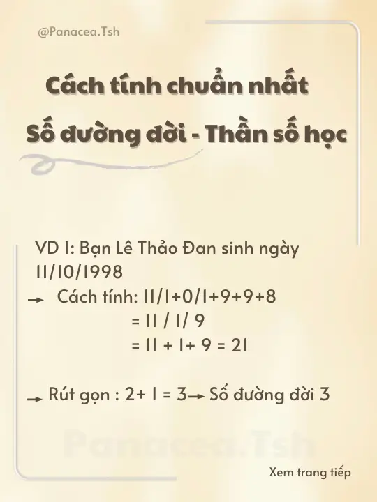 Tính Chỉ Số Đường Đời: Hướng Dẫn Chi Tiết và Ý Nghĩa