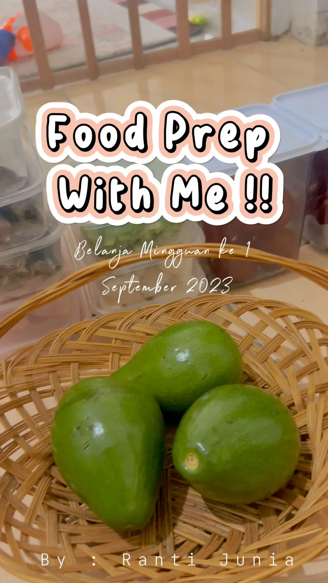 FRUIT & VEGGIE PREP, Prep with Me!