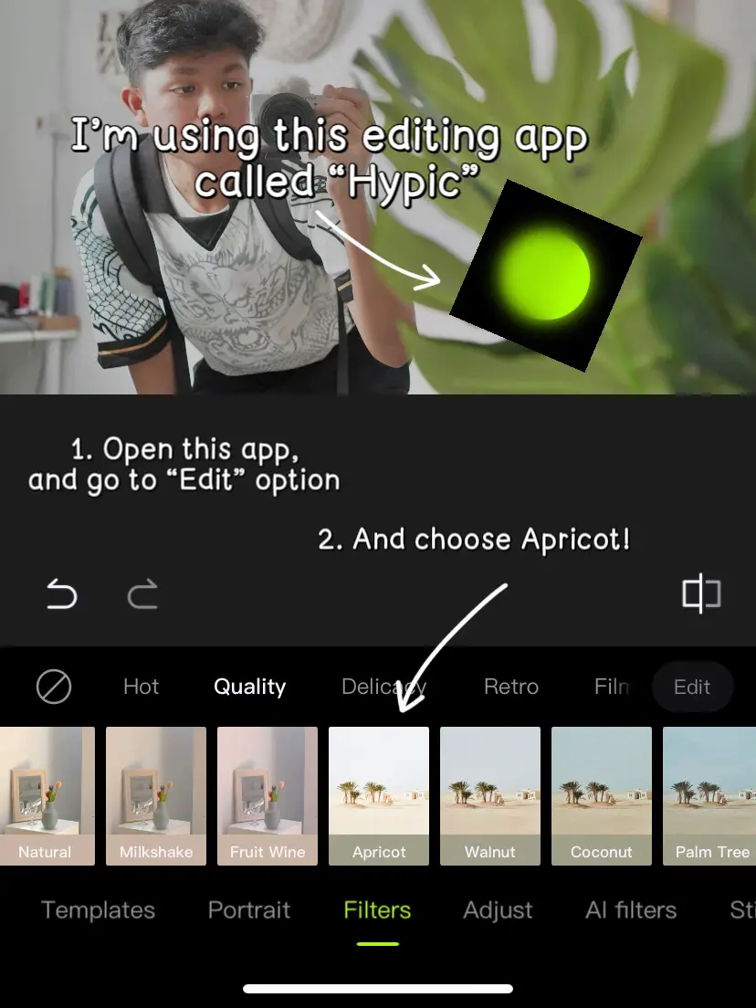 hypic app edit - Carian Lemon8